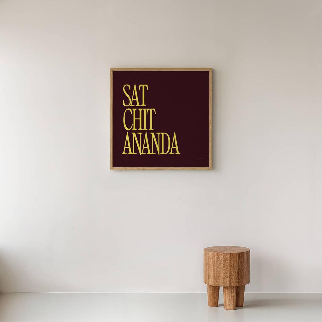 SAT CHIT ANANDA PRINT
