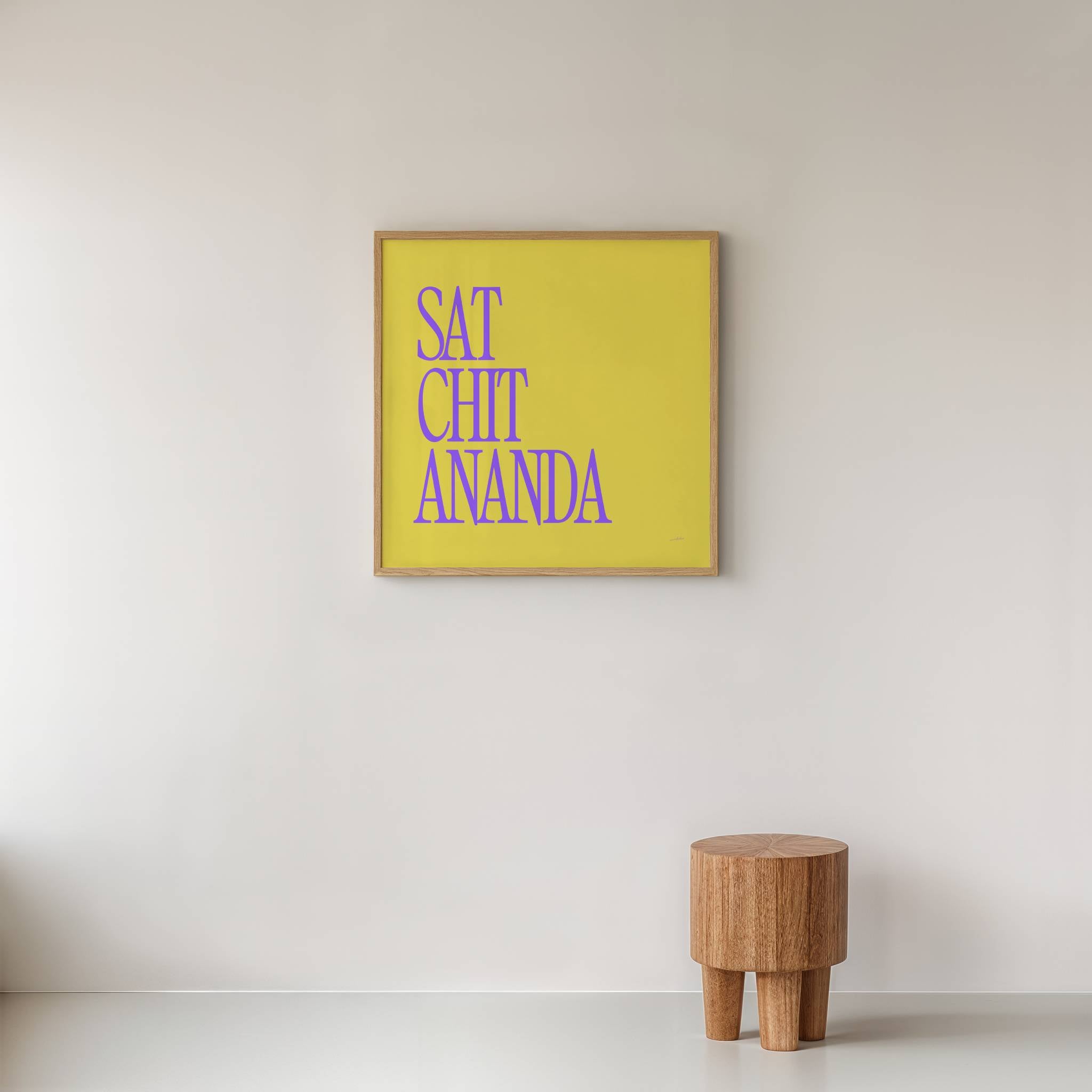 SAT CHIT ANANDA PRINT