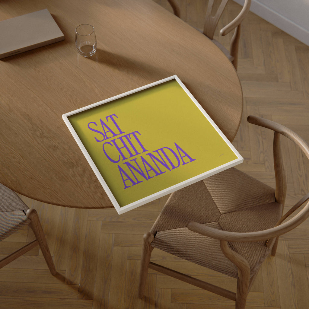 SAT CHIT ANANDA PRINT
