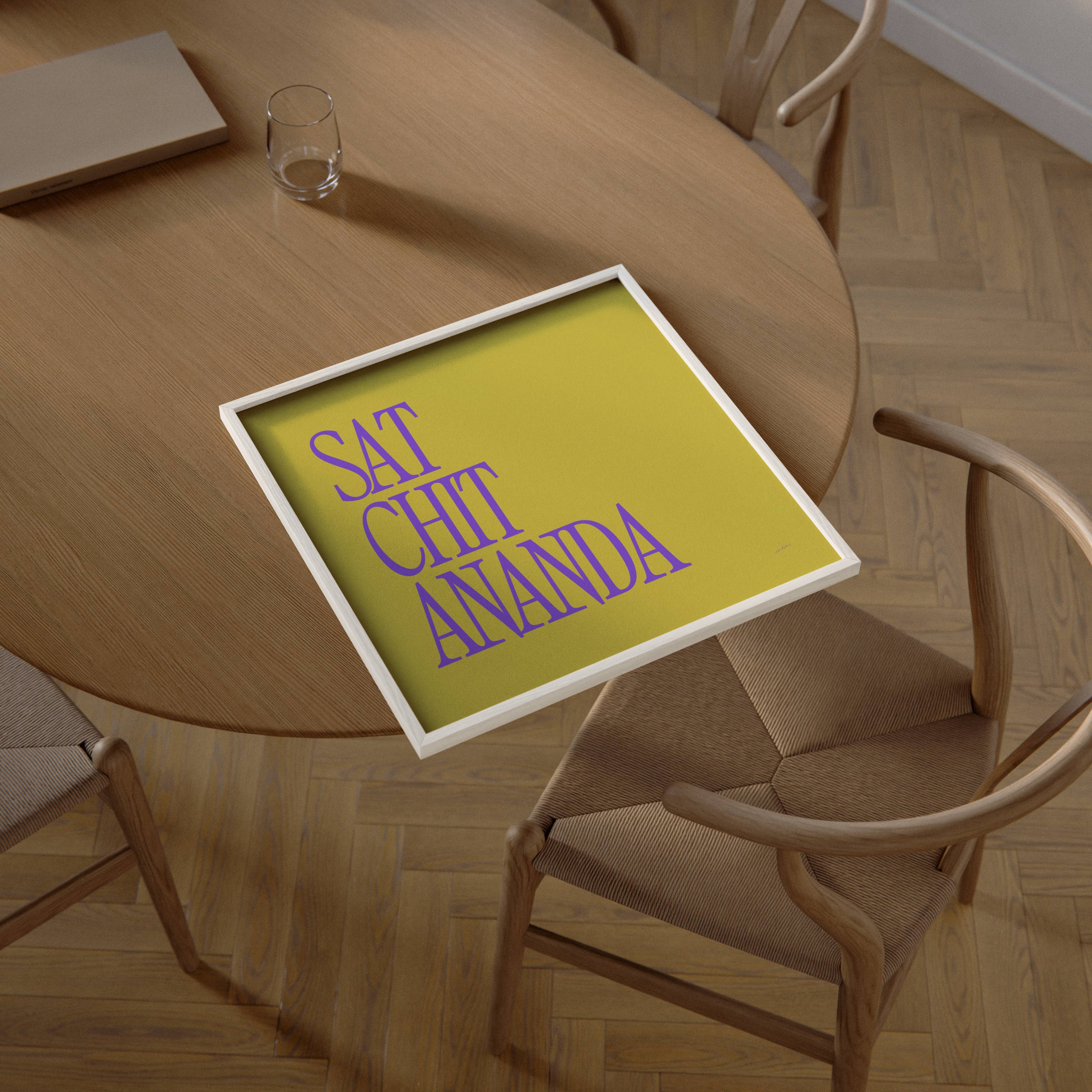 SAT CHIT ANANDA PRINT