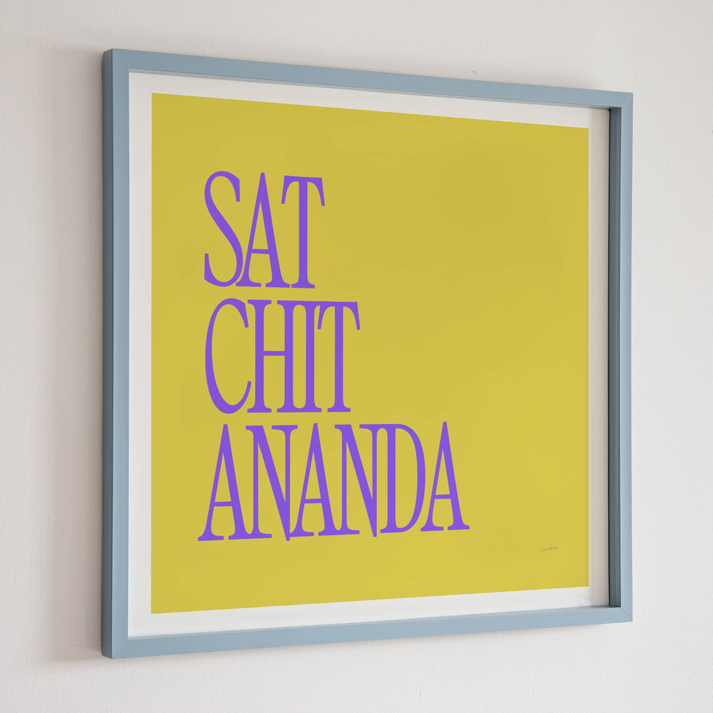 SAT CHIT ANANDA PRINT