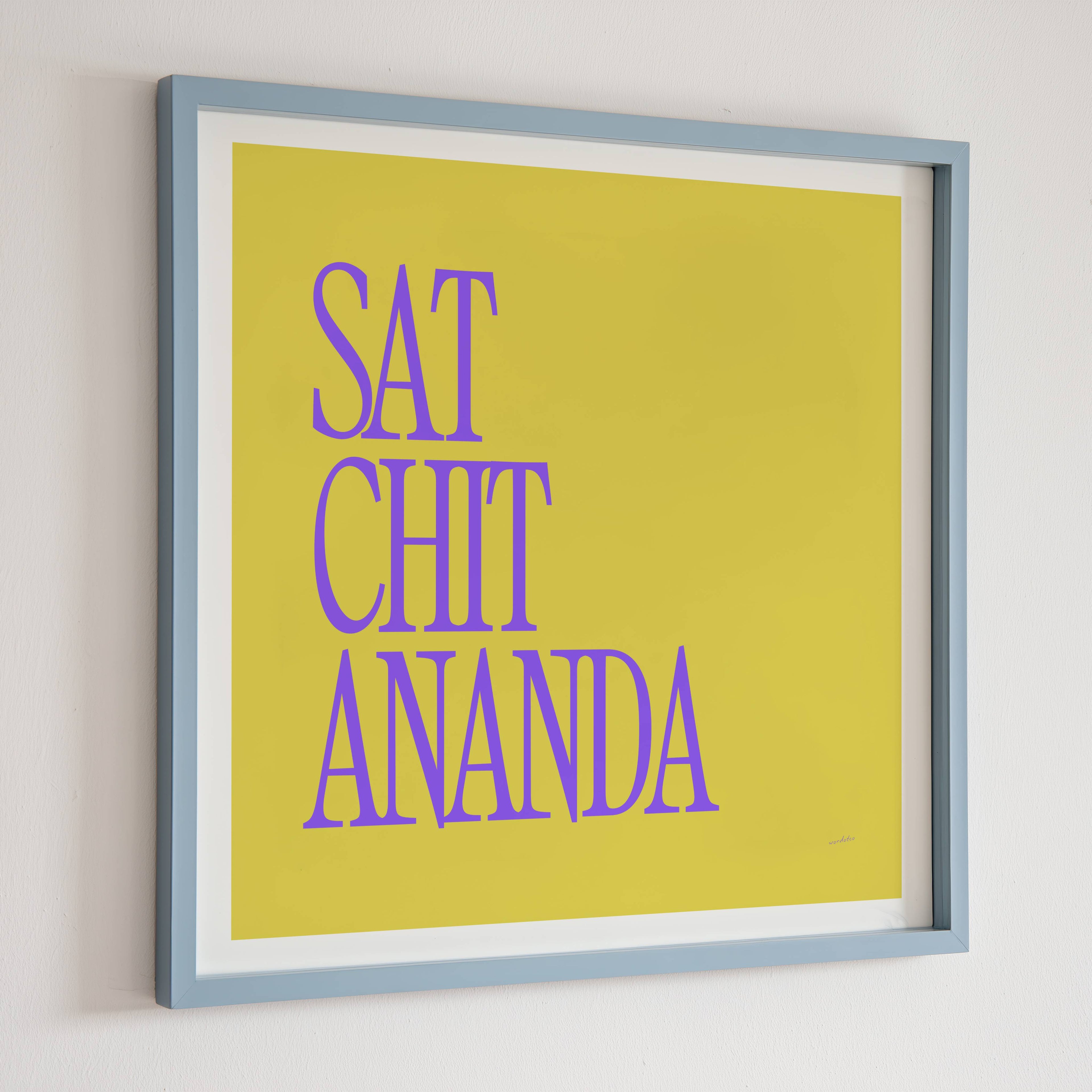SAT CHIT ANANDA PRINT