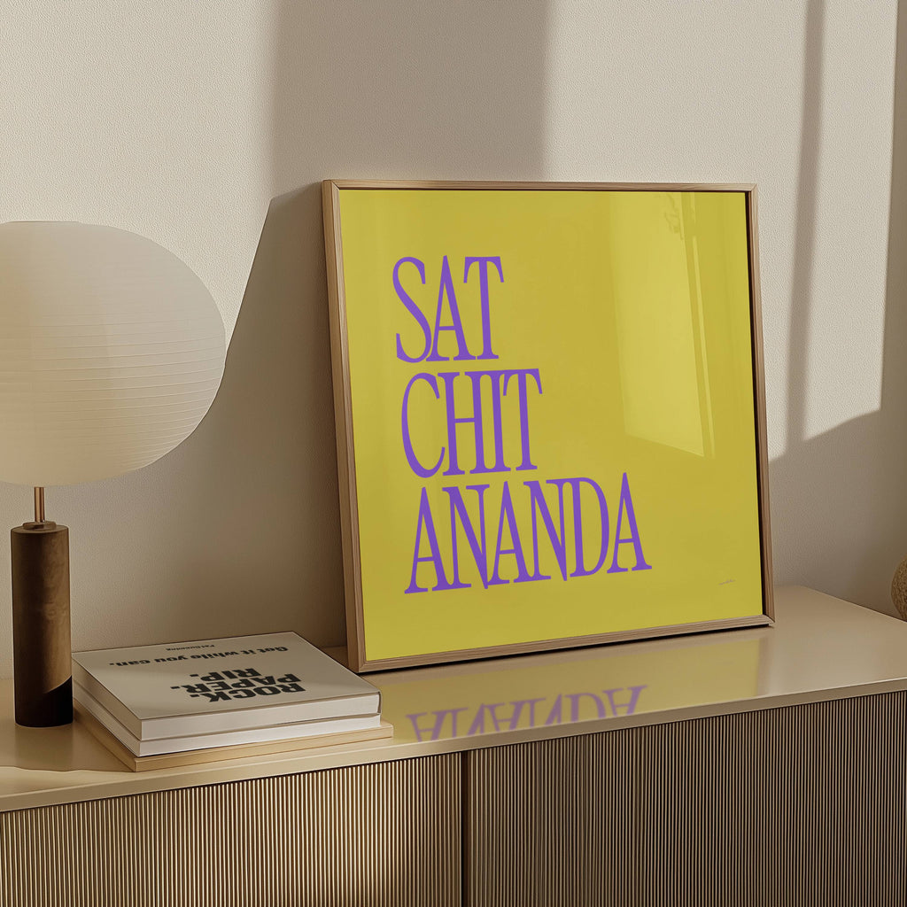 SAT CHIT ANANDA PRINT