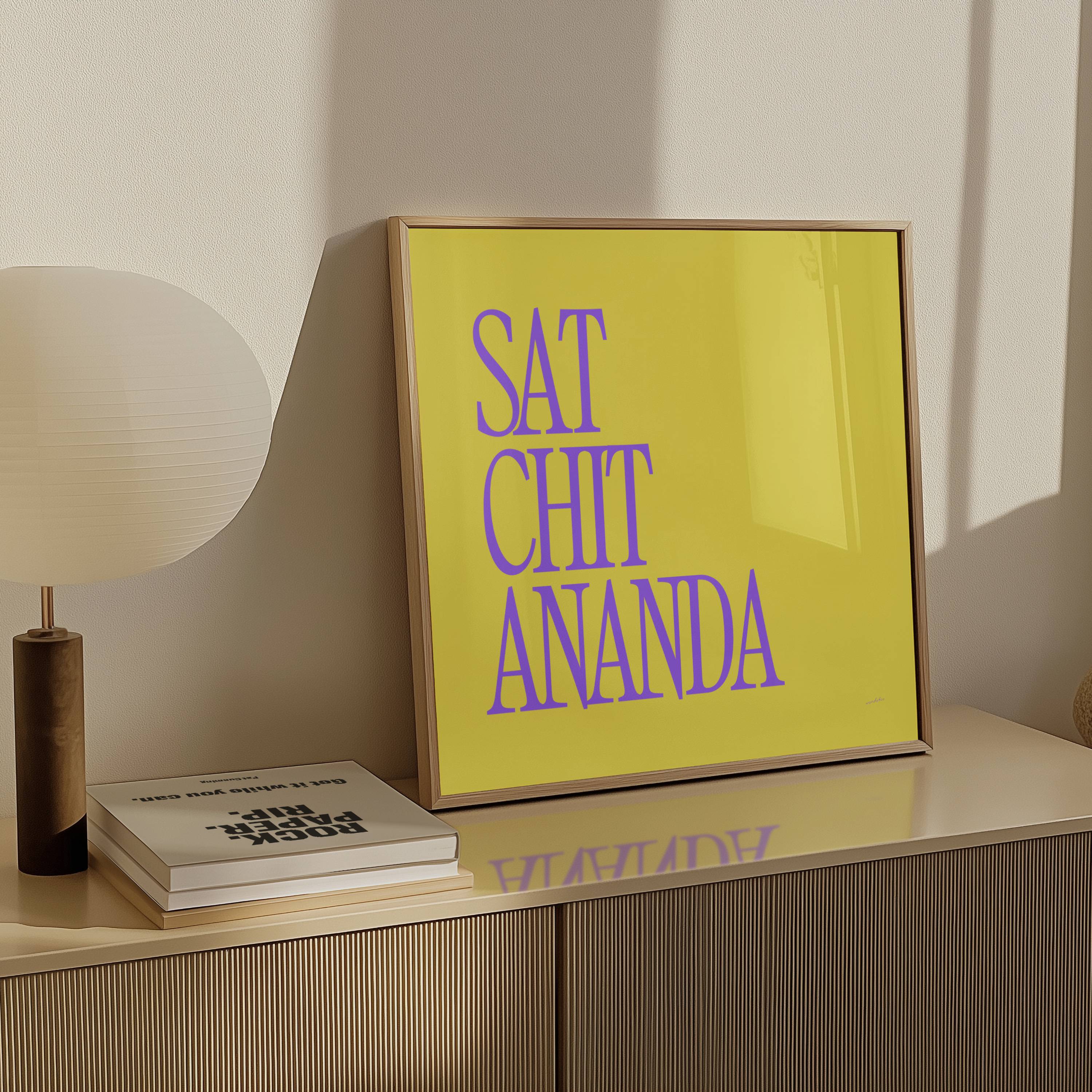 SAT CHIT ANANDA PRINT