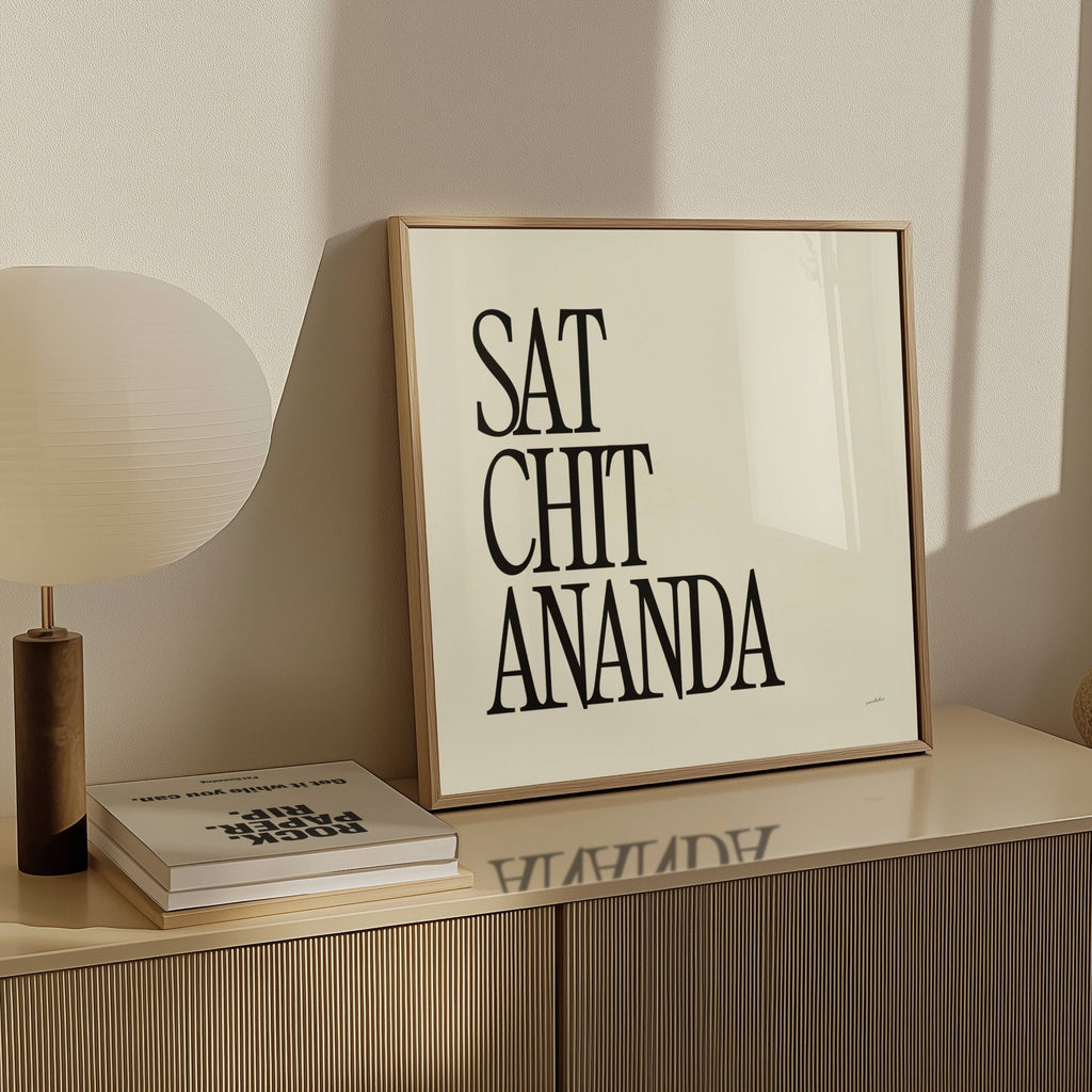 SAT CHIT ANANDA PRINT