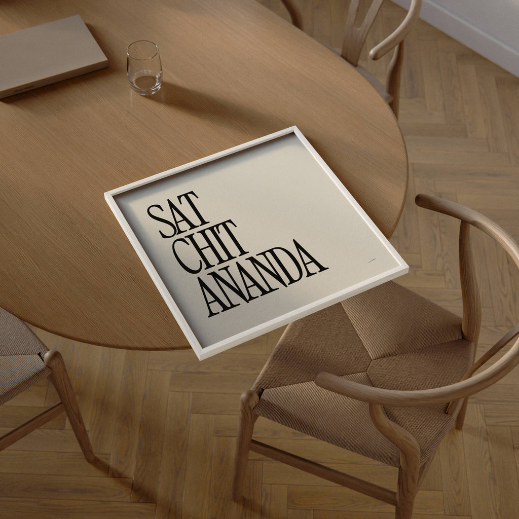 SAT CHIT ANANDA PRINT