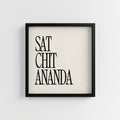 SAT CHIT ANANDA PRINT