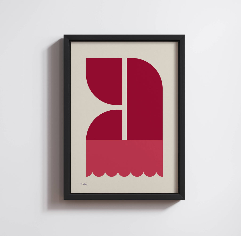 SOFT CONTOURS PRINT
