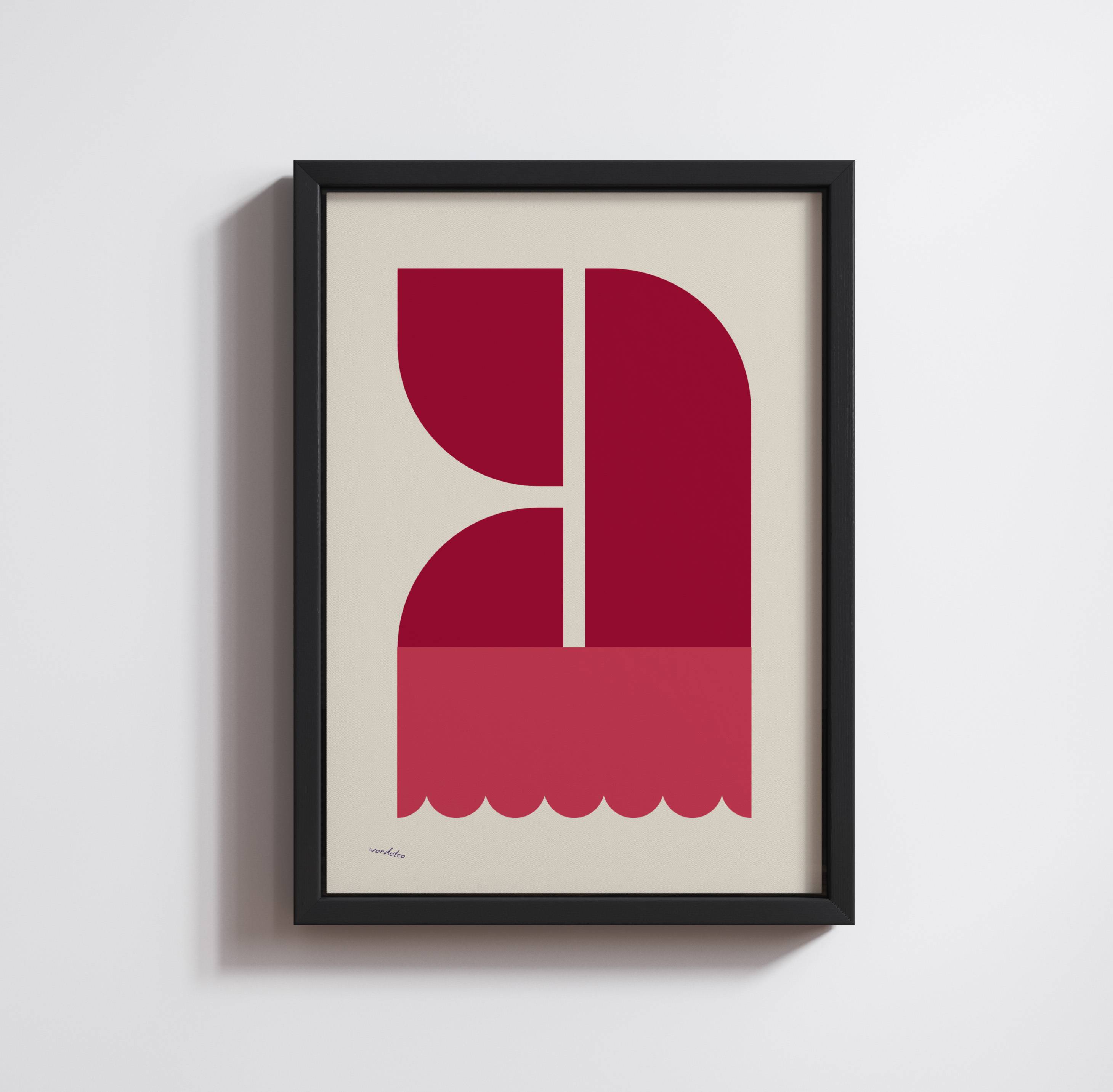 SOFT CONTOURS PRINT