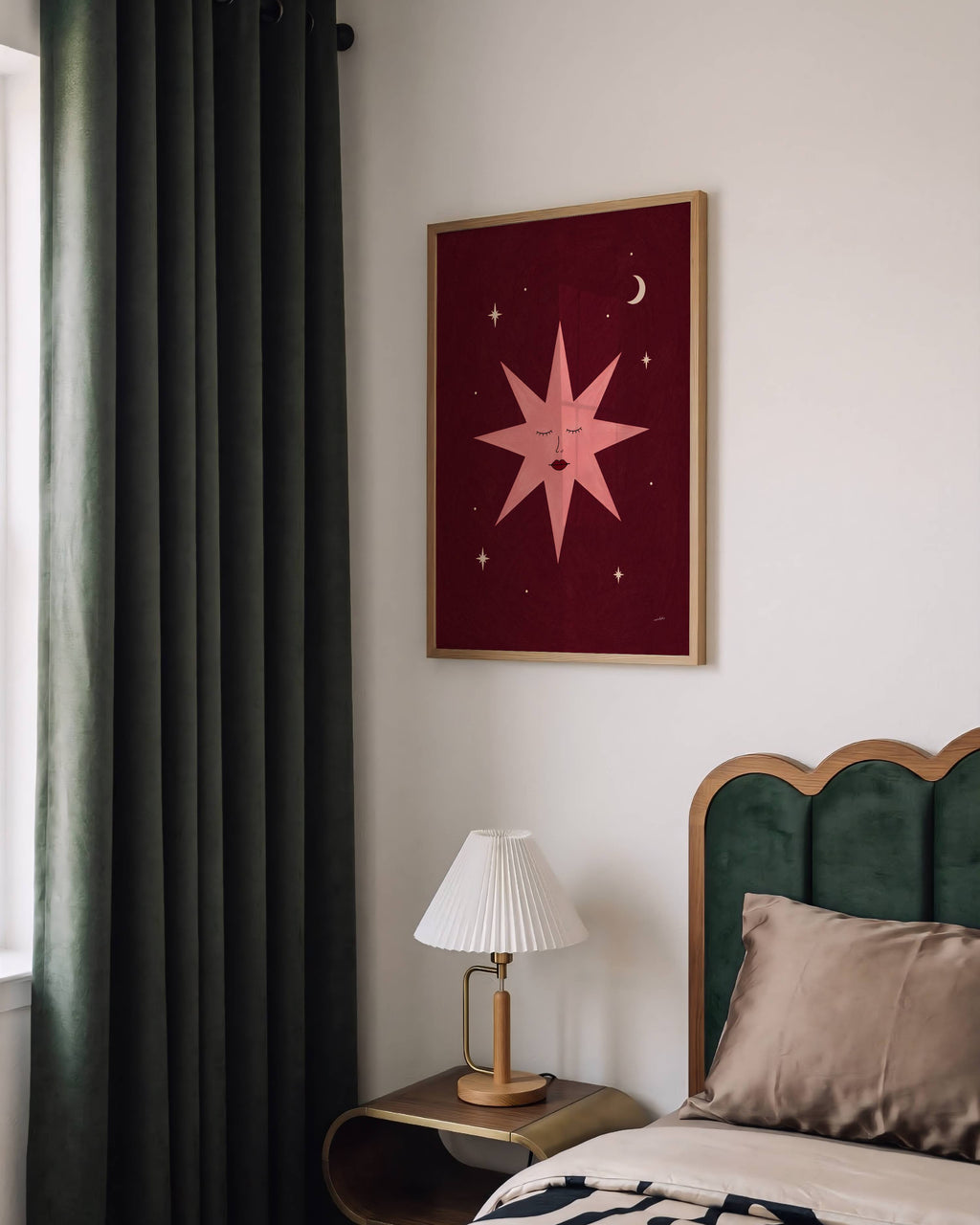 WHIMSICAL STAR PRINT