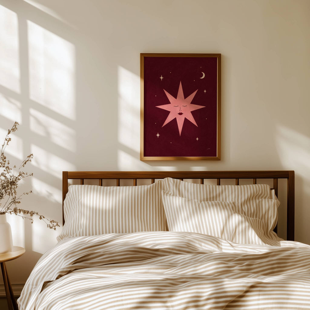 WHIMSICAL STAR PRINT