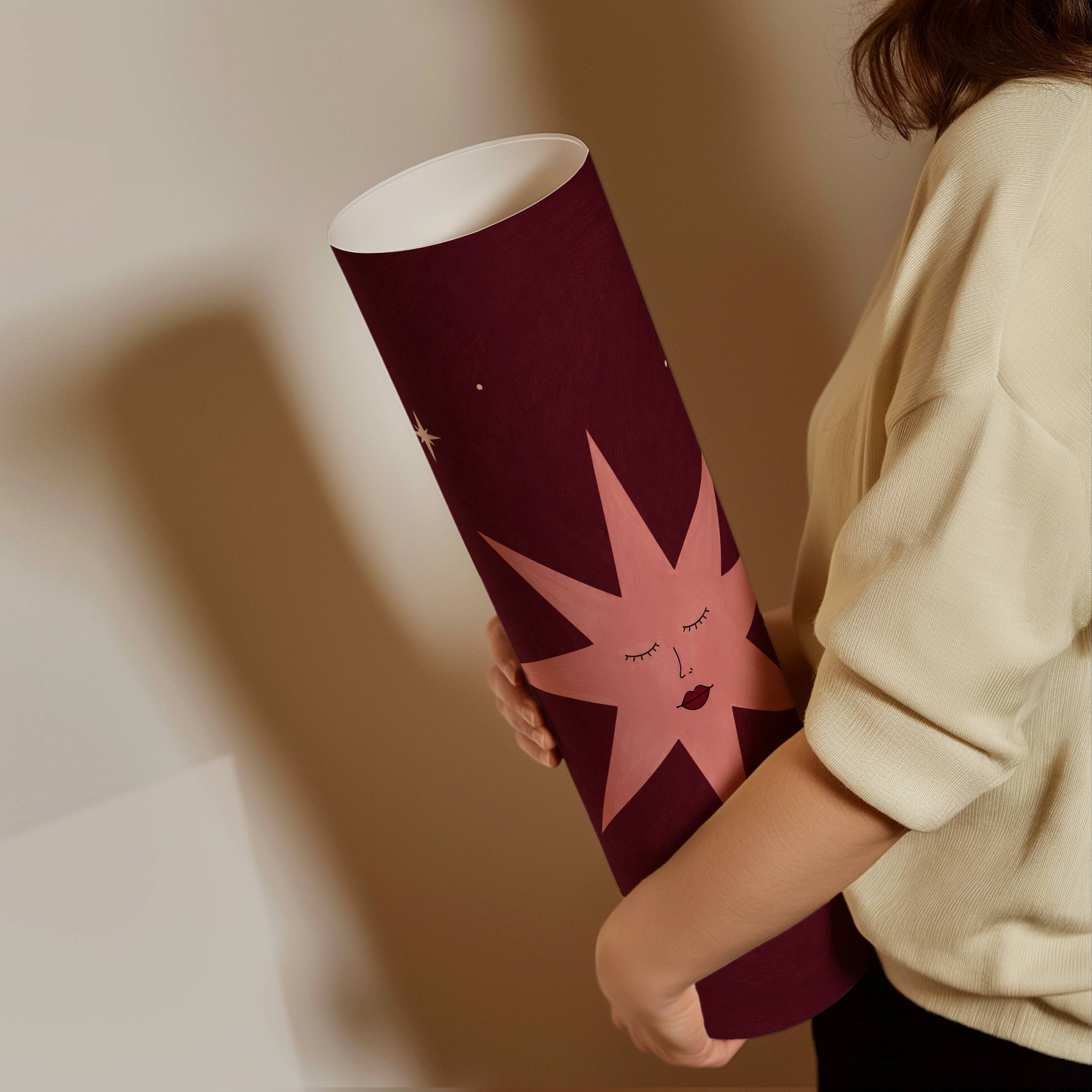 WHIMSICAL STAR PRINT