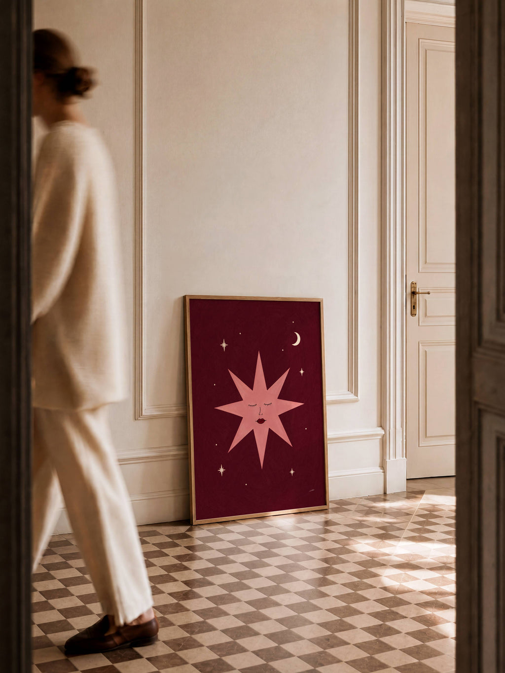 WHIMSICAL STAR PRINT