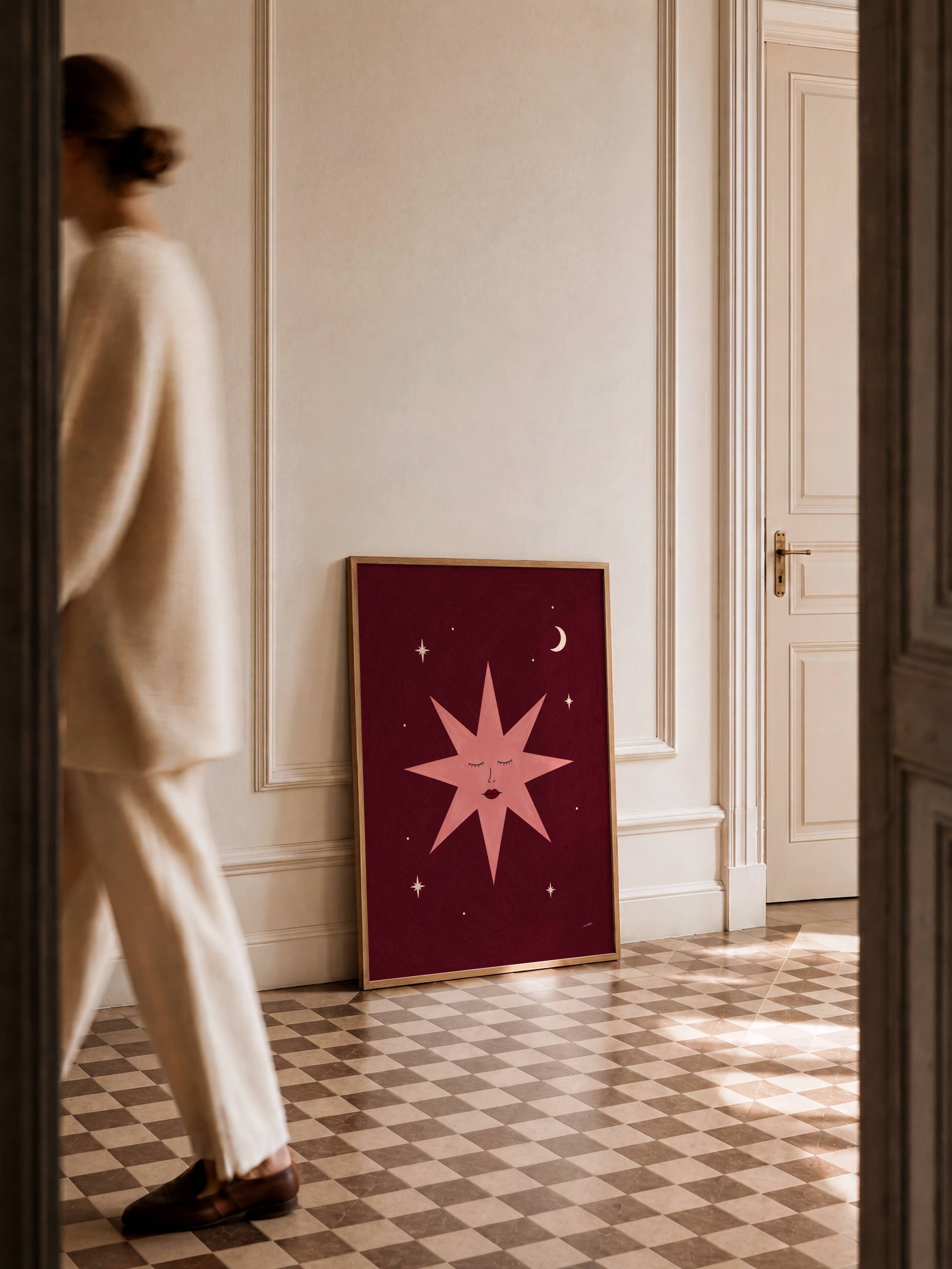 WHIMSICAL STAR PRINT