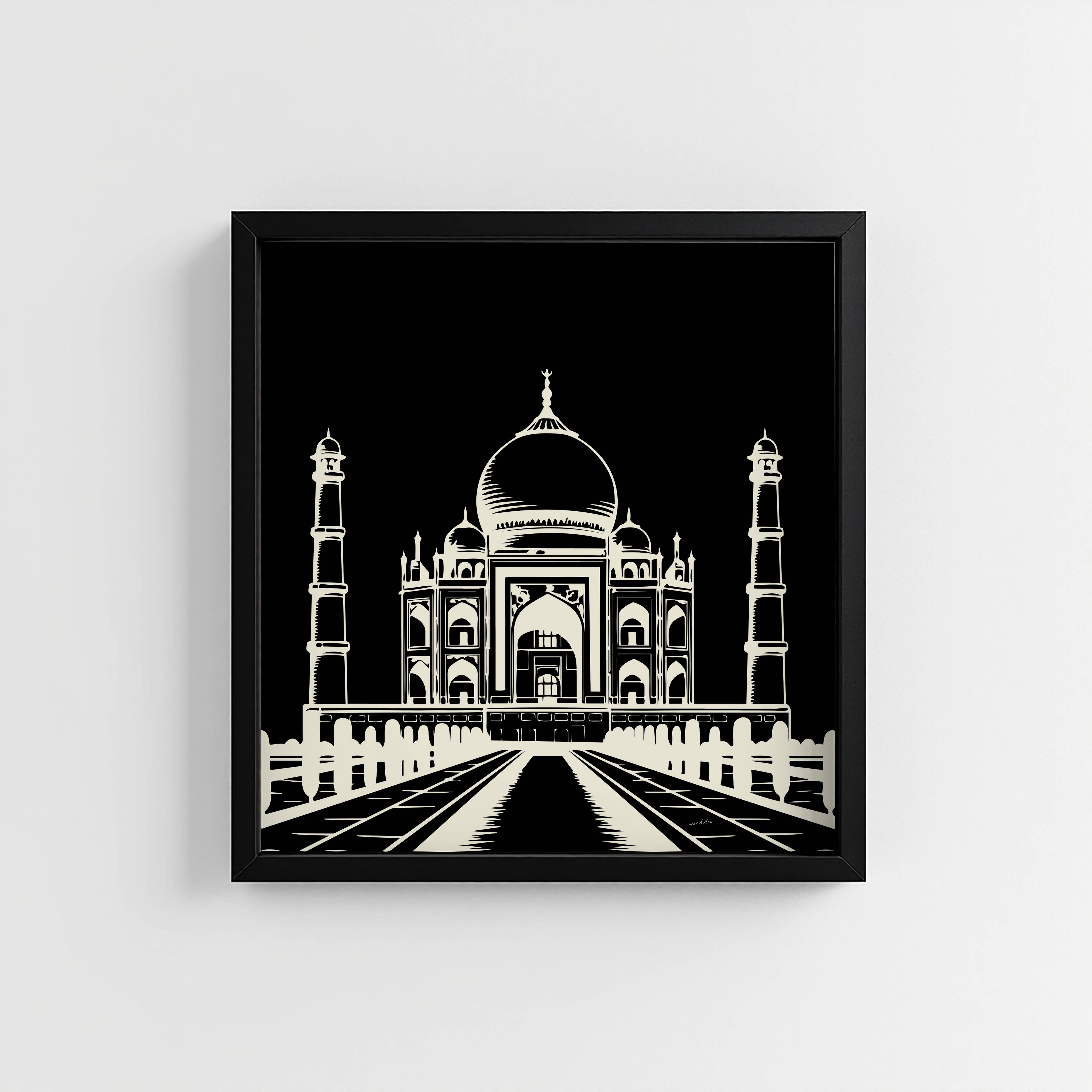 TAJ MAHAL PRINT