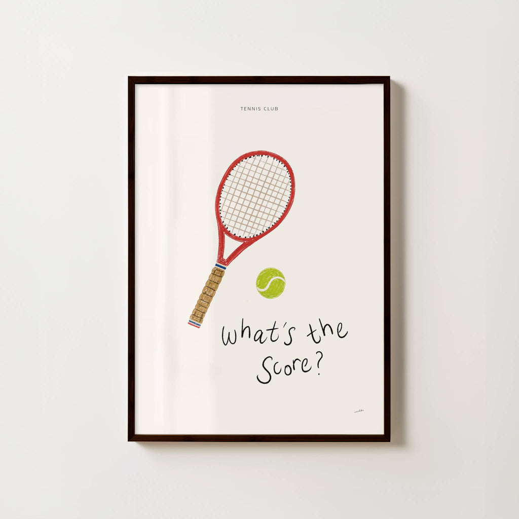 TENNIS PRINT