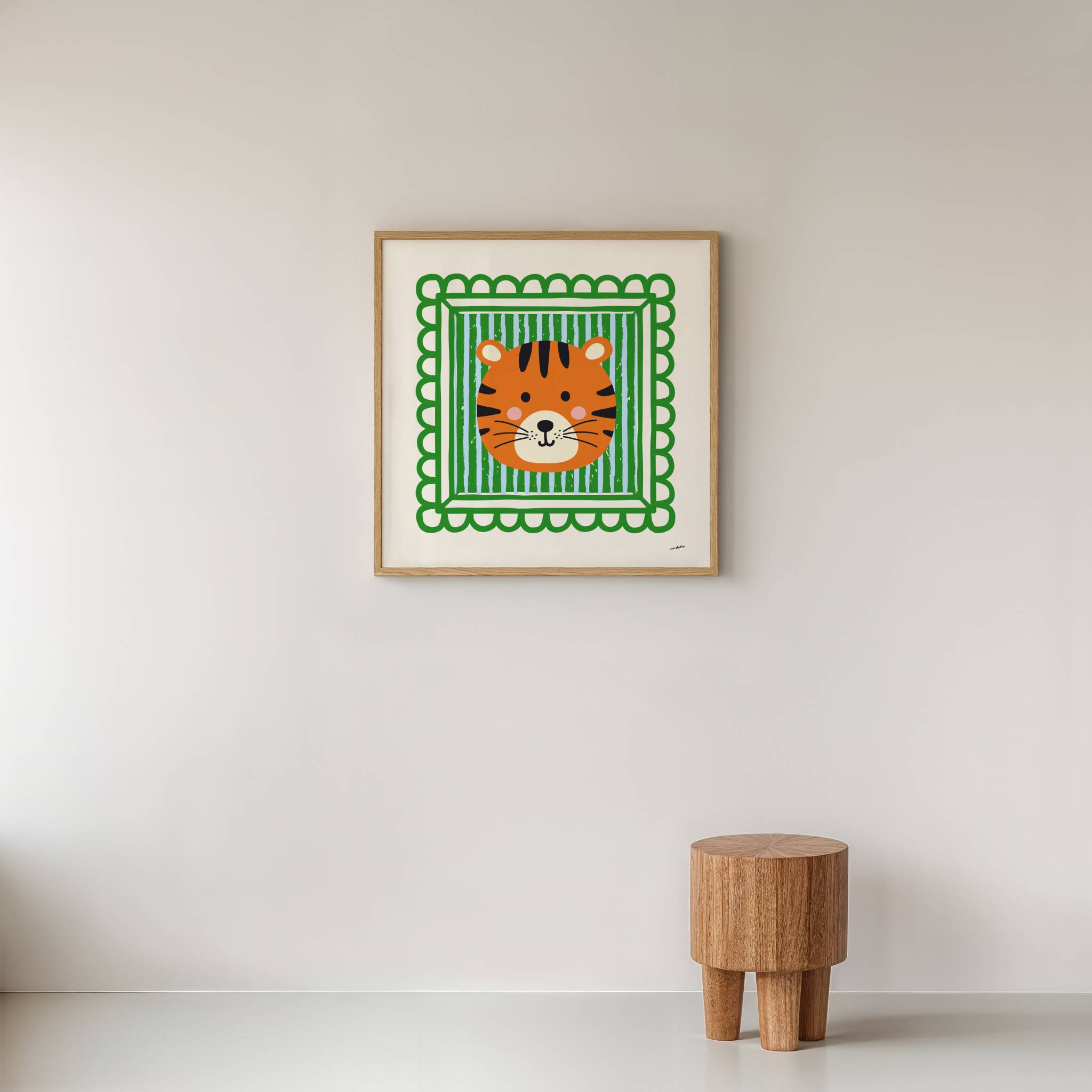 CUTE TIGER PRINT