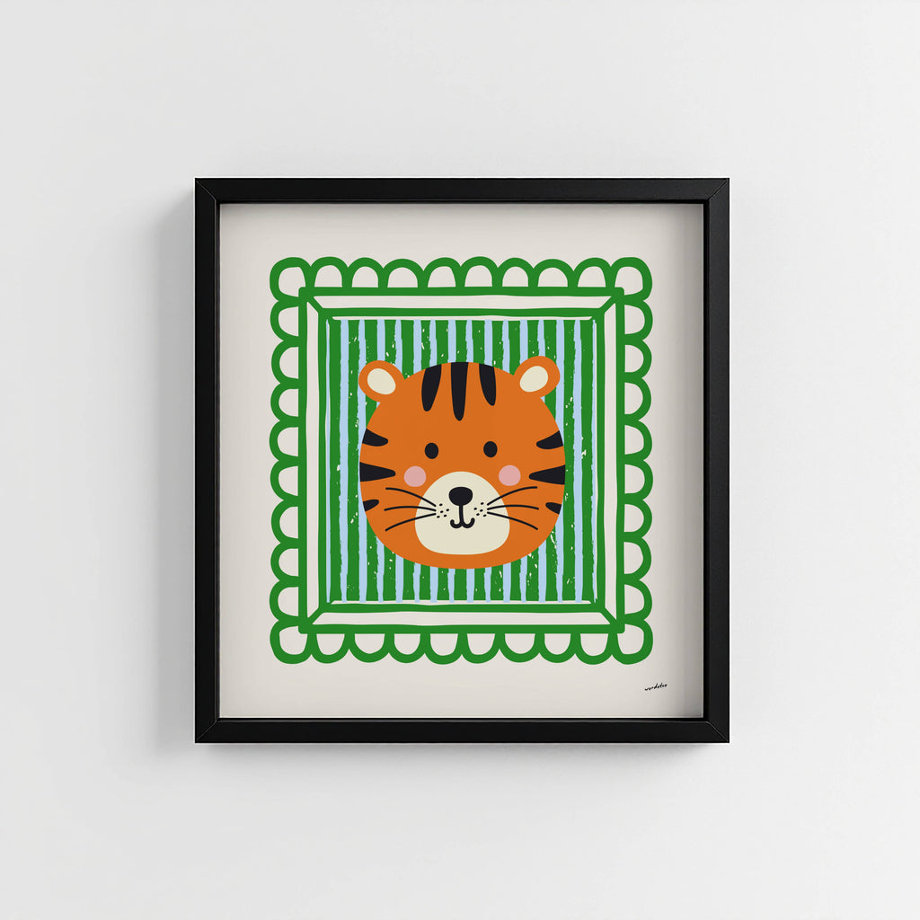 CUTE TIGER PRINT