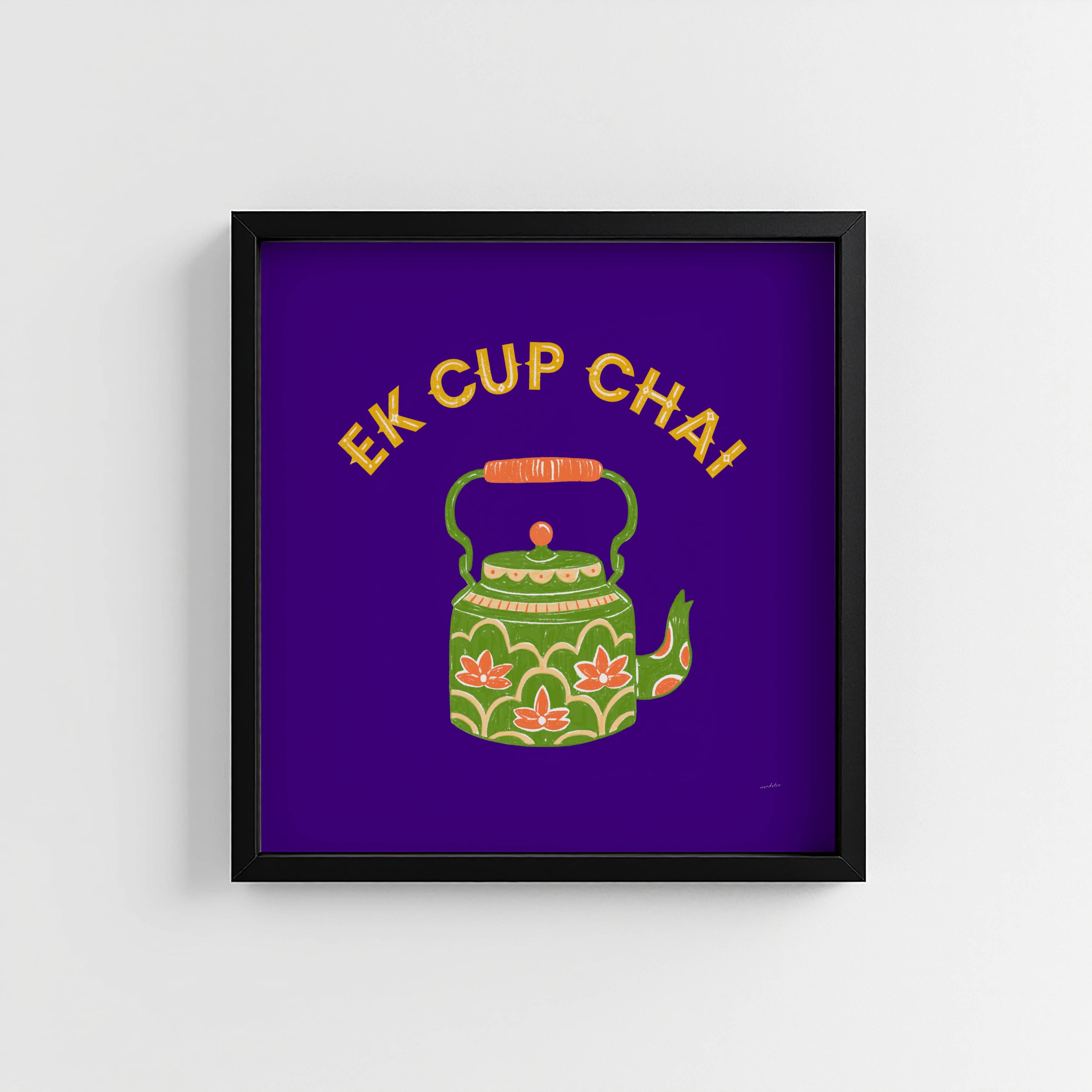 EK CUP CHAI PRINT