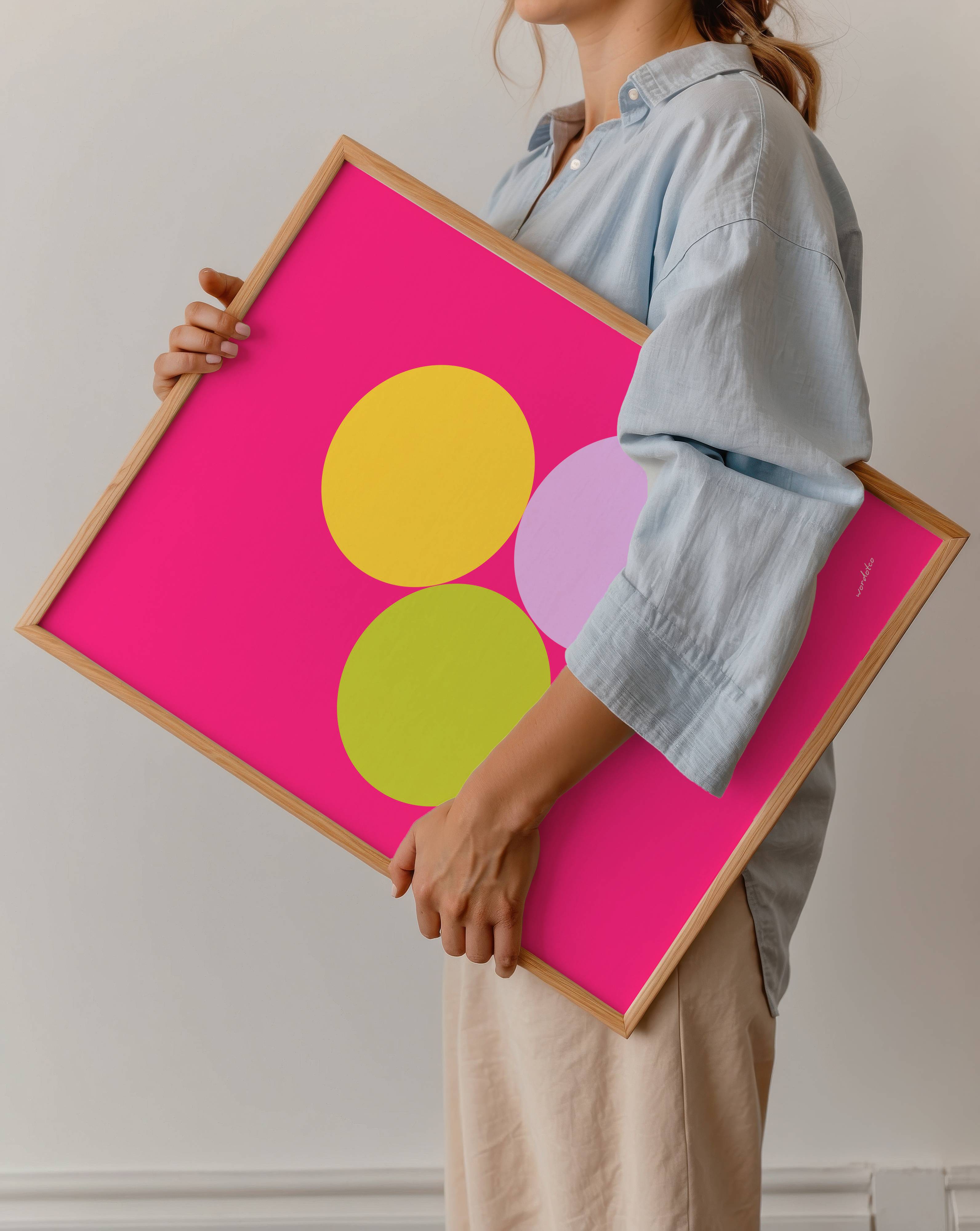 TRIPLE ORBIT PRINT