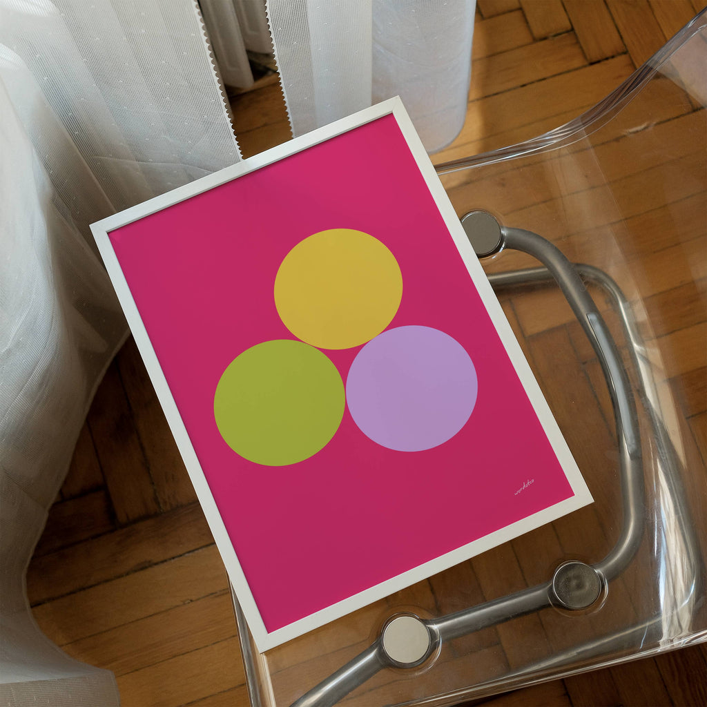 TRIPLE ORBIT PRINT