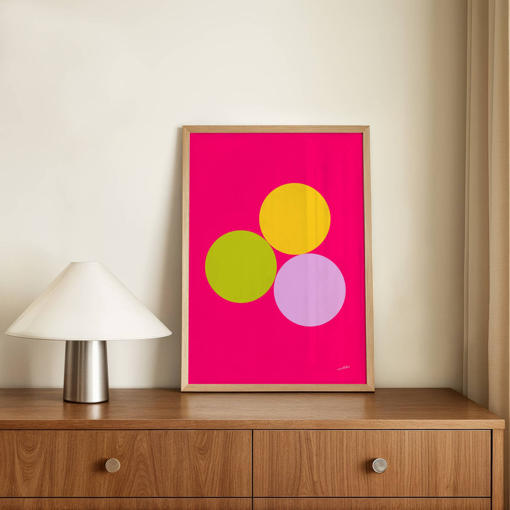 TRIPLE ORBIT PRINT