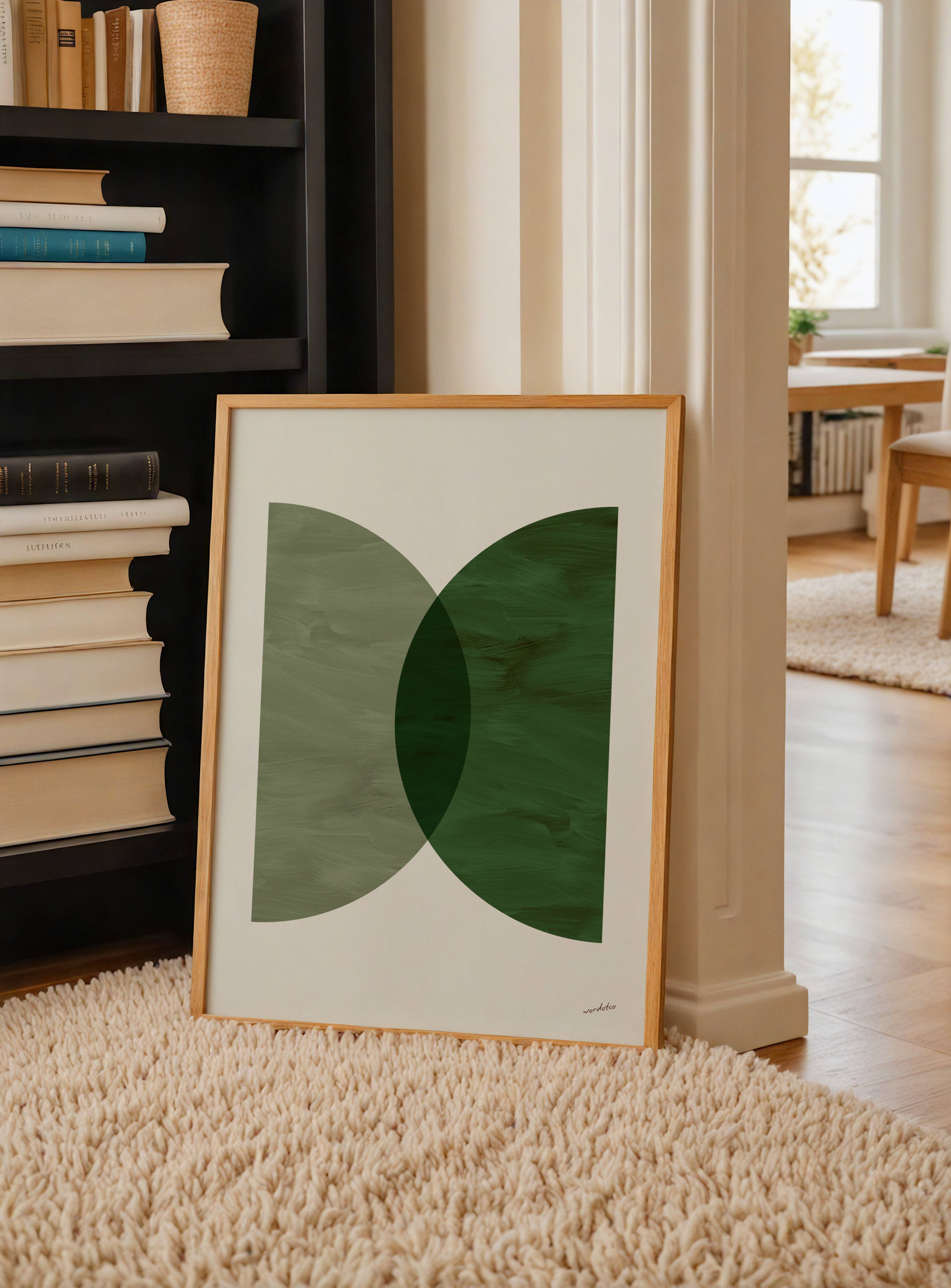 TWO HALVES PRINT