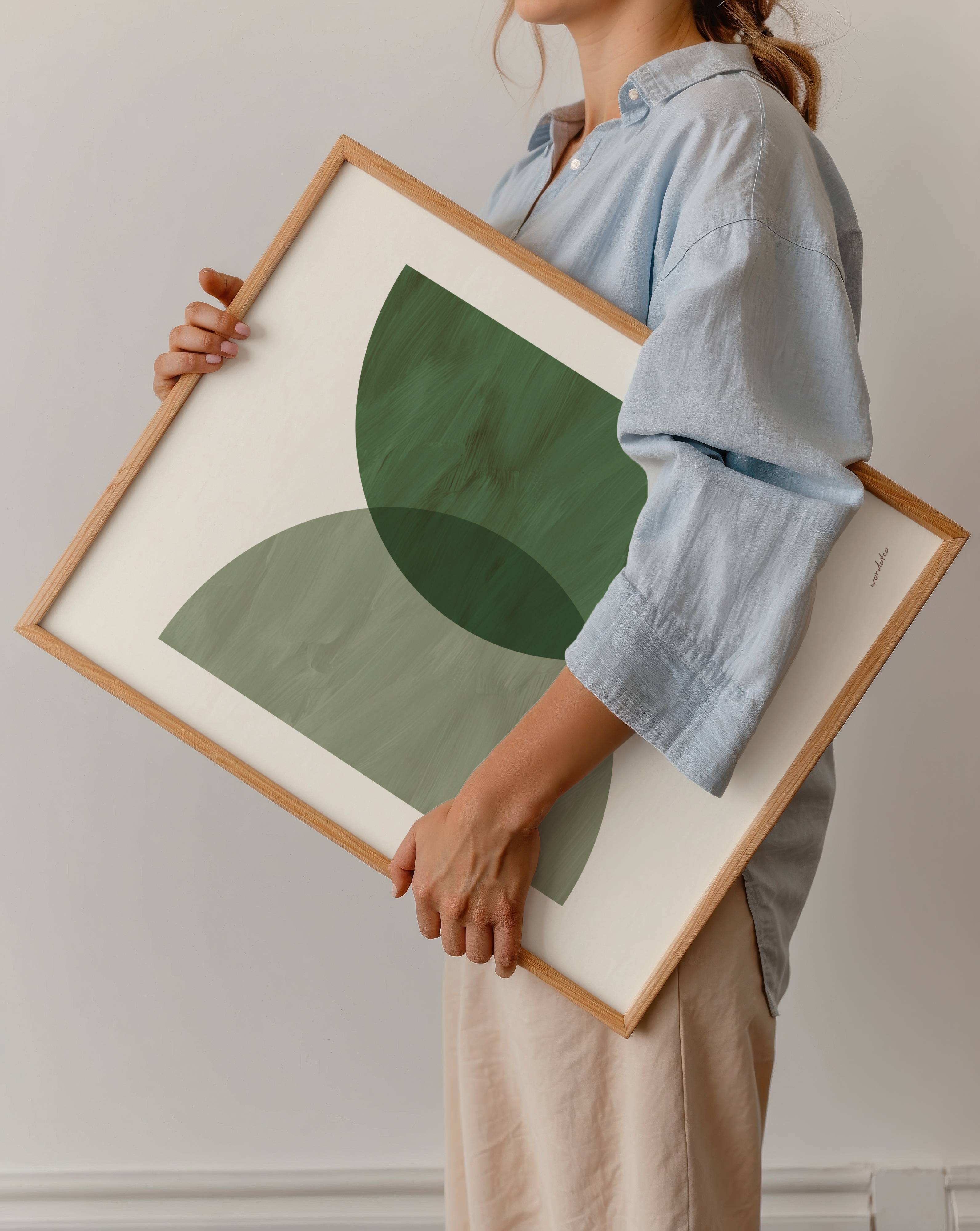 TWO HALVES PRINT