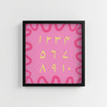 URDU NUMBER CHART PRINT