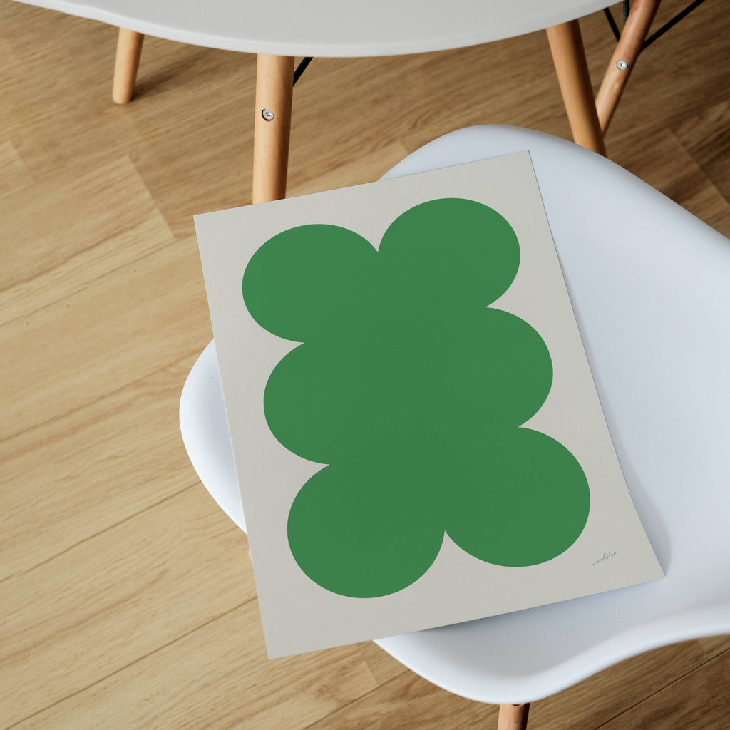 VERDANT WAVES PRINT