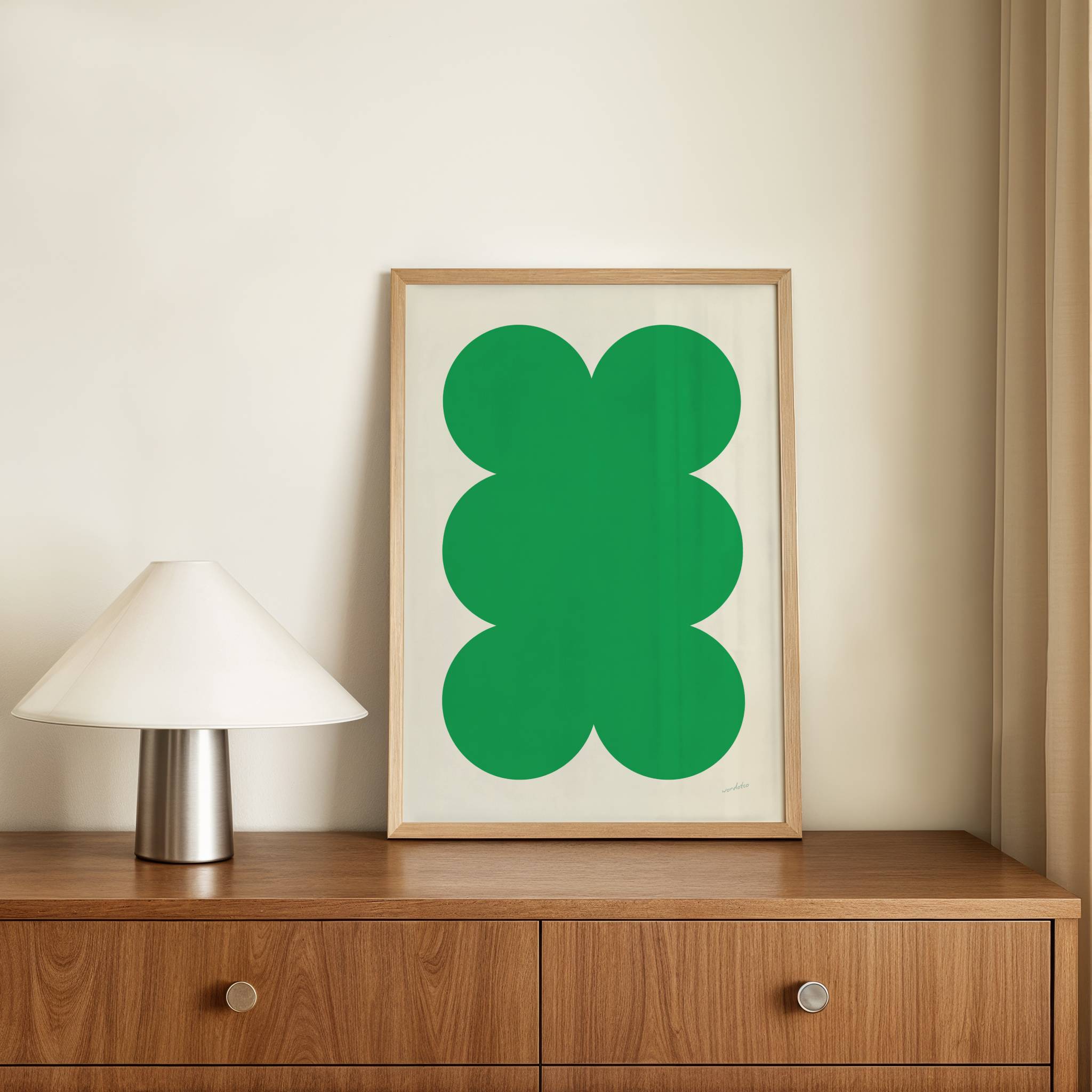 VERDANT WAVES PRINT