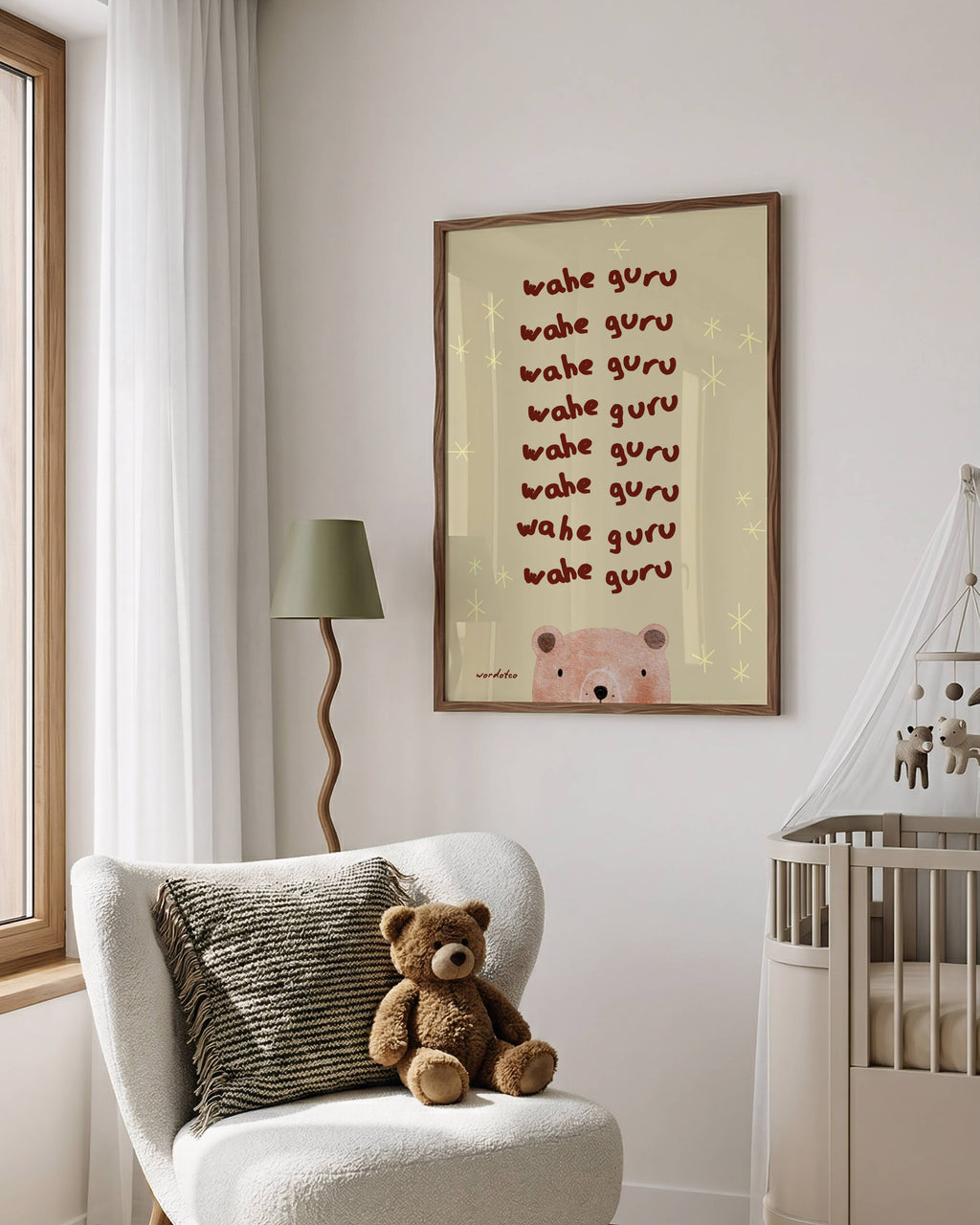 NURSERY WAHE GURU PRINT