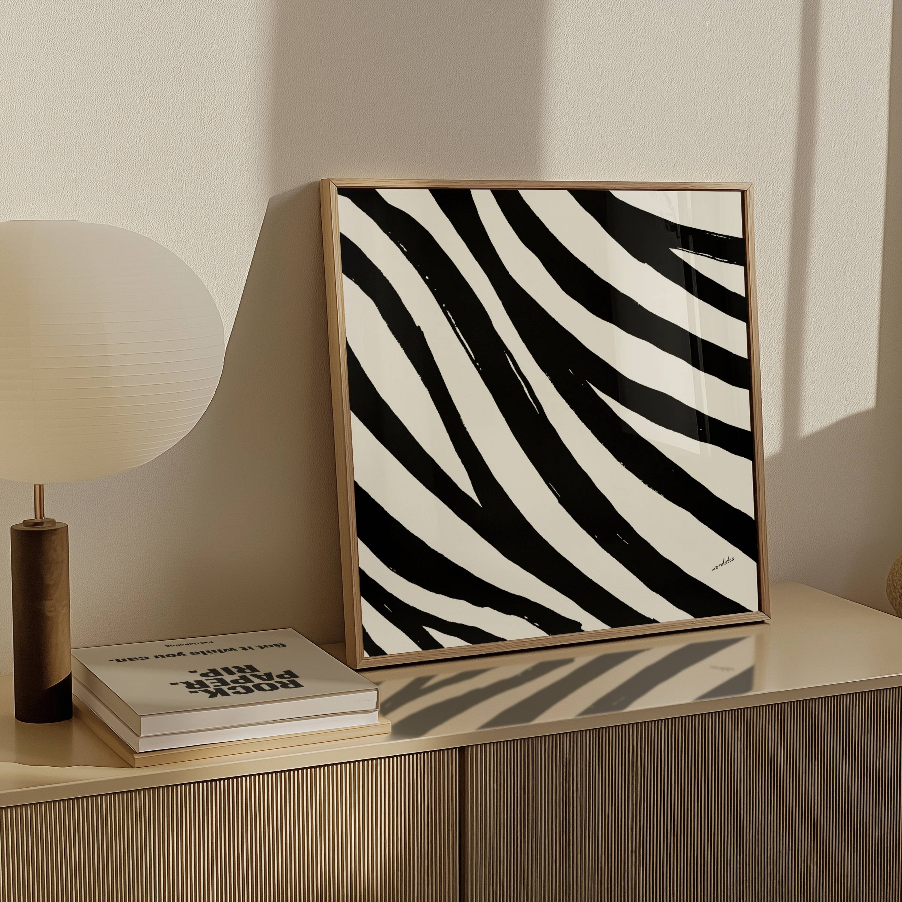 ZEBRA PATTERN PRINT