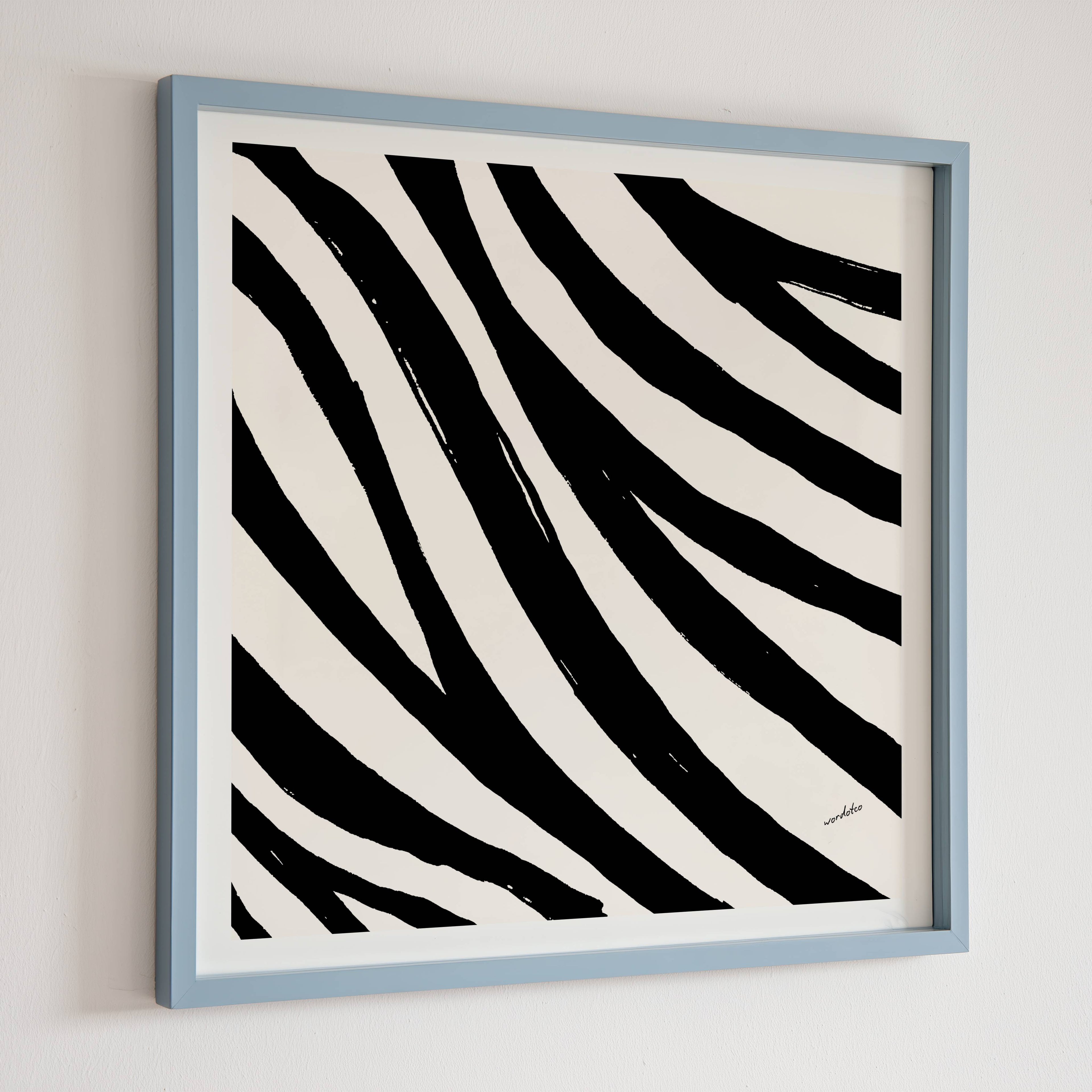 ZEBRA PATTERN PRINT