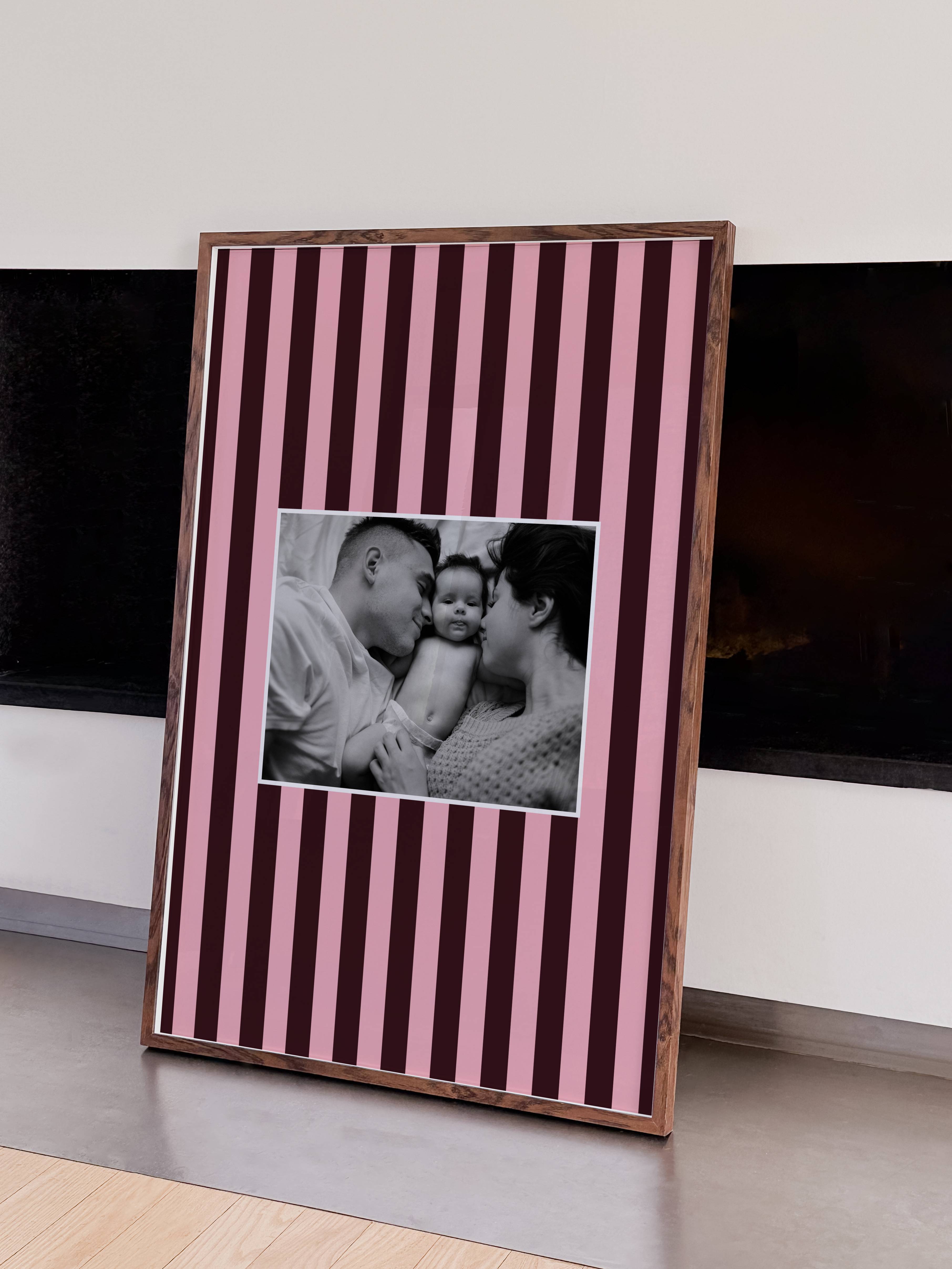 PERSONALISED PASSEPARTOUT STYLE PRINT