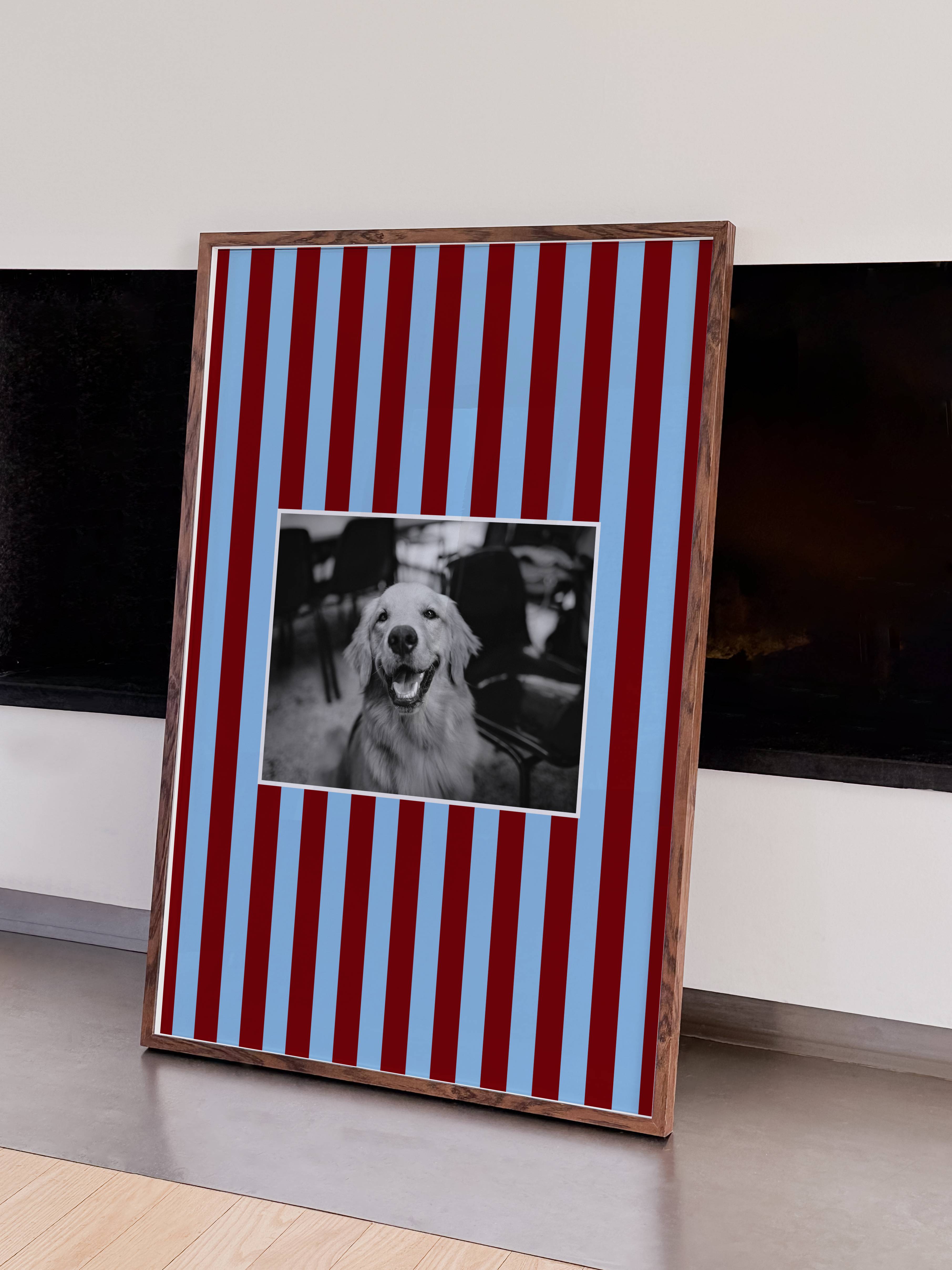 PERSONALISED PASSEPARTOUT STYLE PRINT