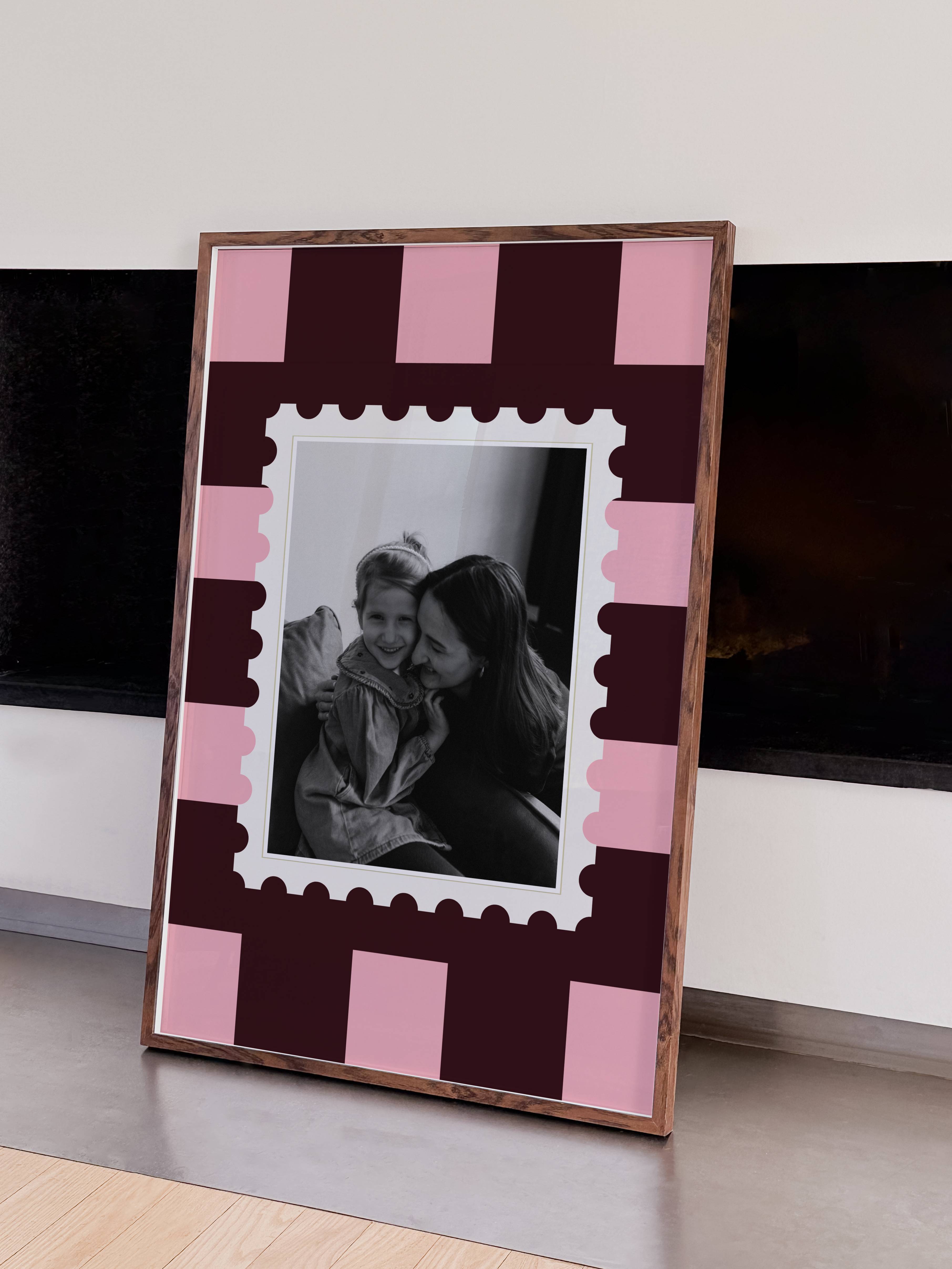 PERSONALISED PASSEPARTOUT STYLE PRINT