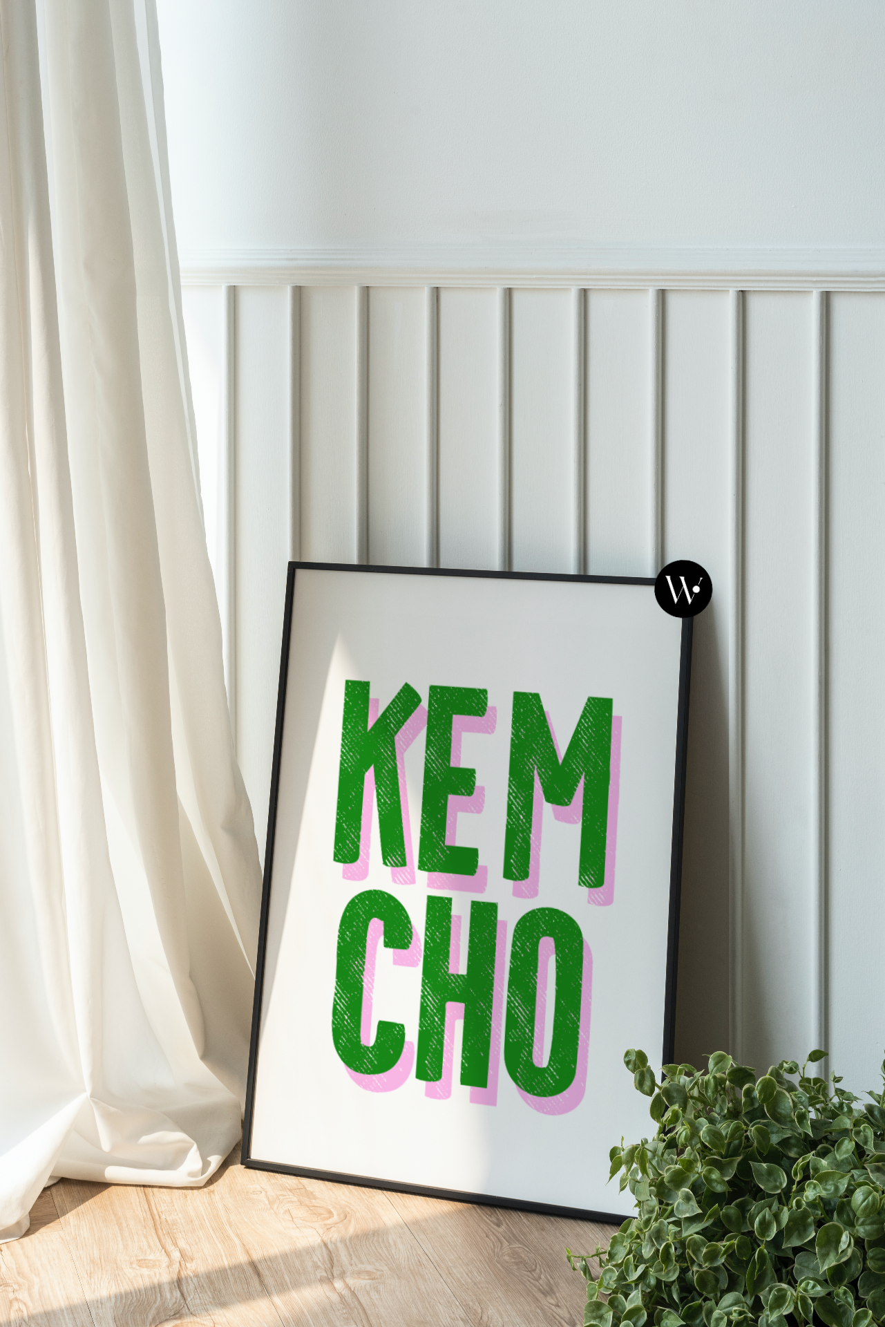 Kem Cho Poster Print