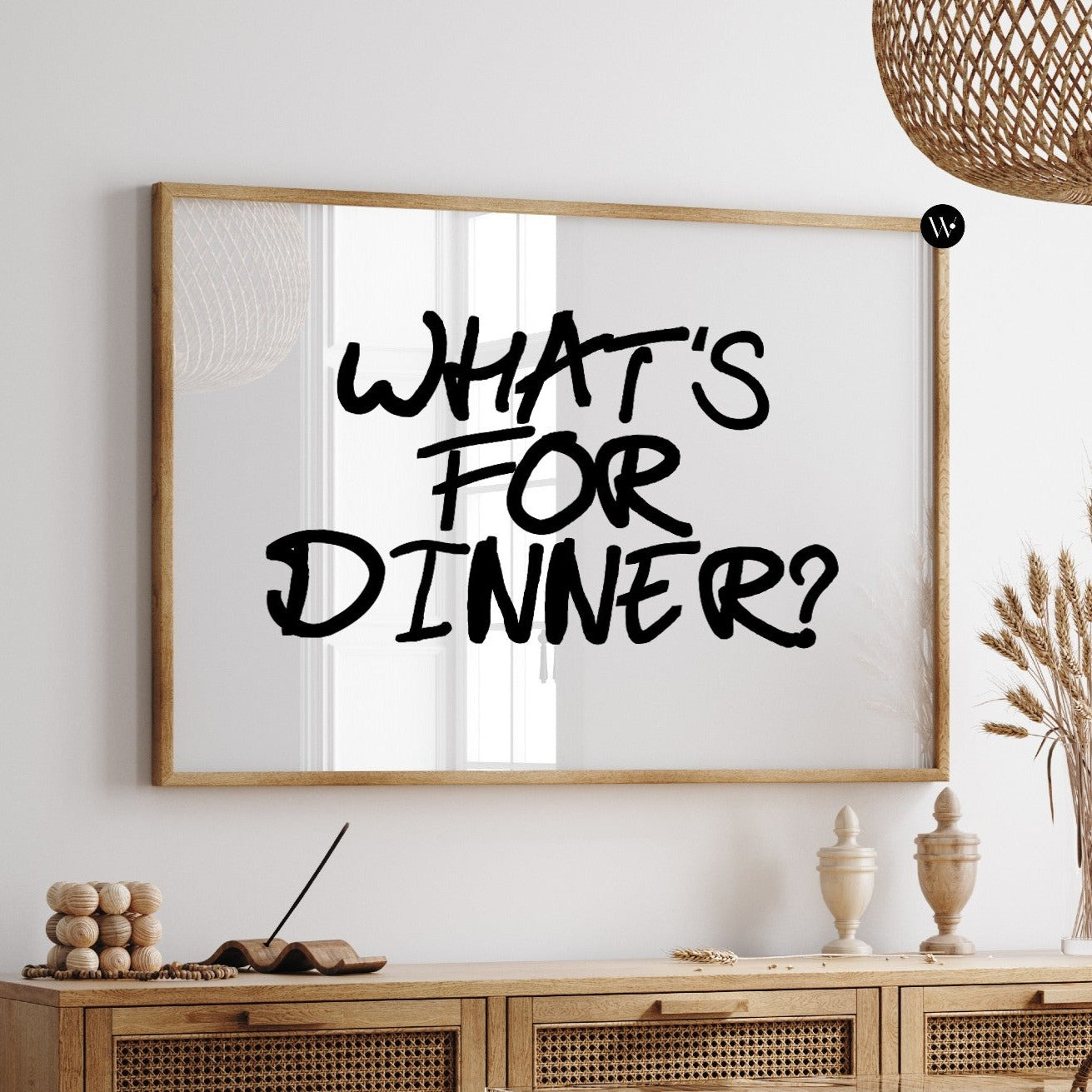 What's For Dinner Poster Print