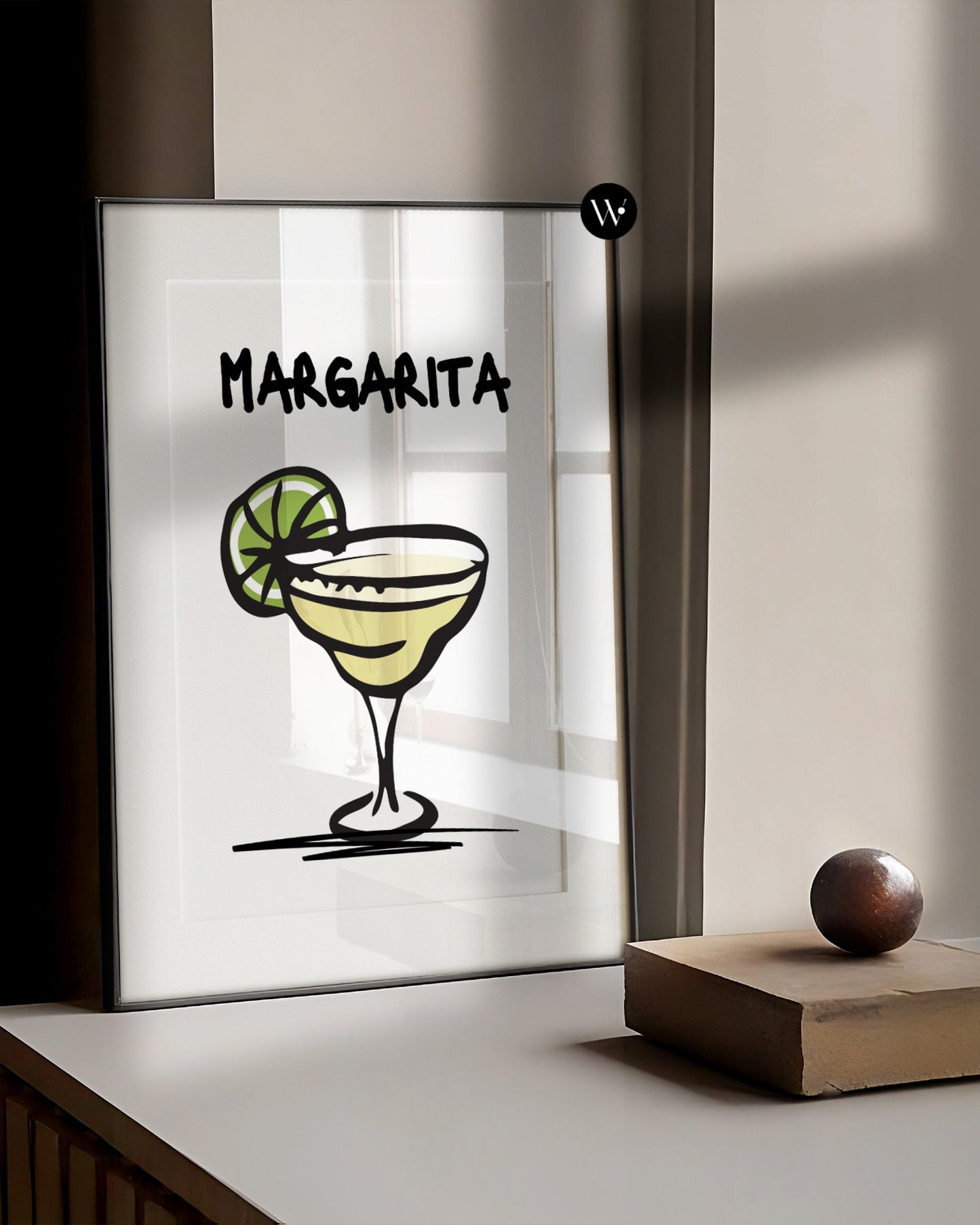 Margarita Cocktail Poster Print