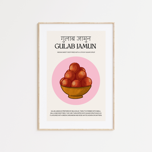 Gulab Jamun Poster Print