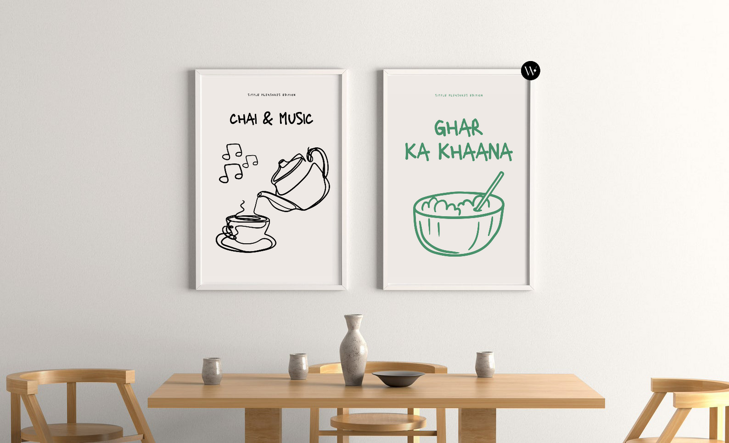 Ghar Ka Khaana Poster Print | Simple Pleasures Edition