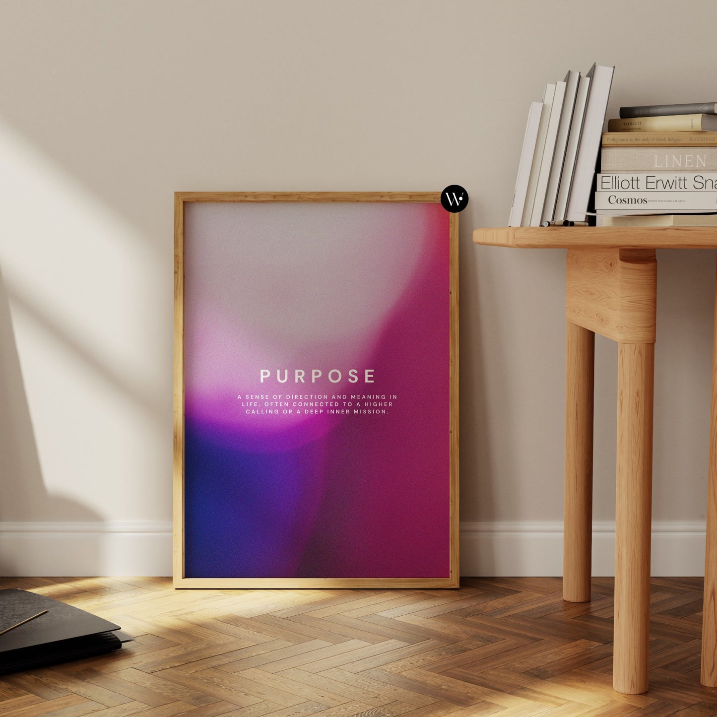 Purpose Gradient Poster Print