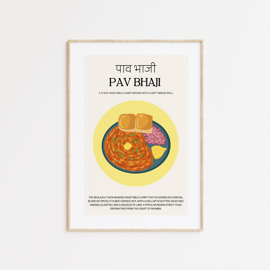 Pav Bhaji Poster Print