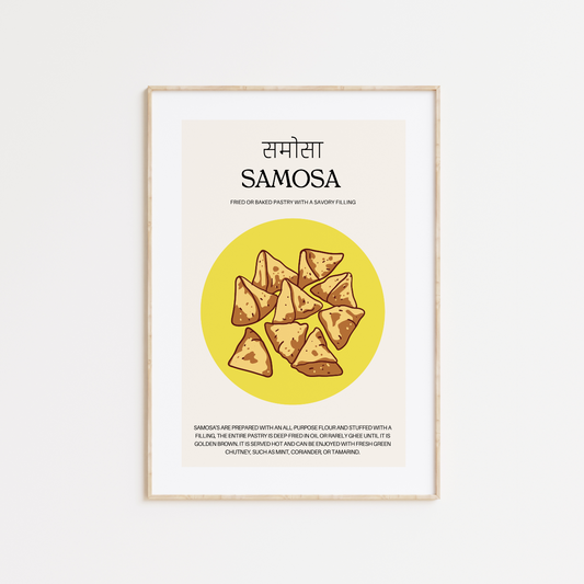 Samosa Poster Print