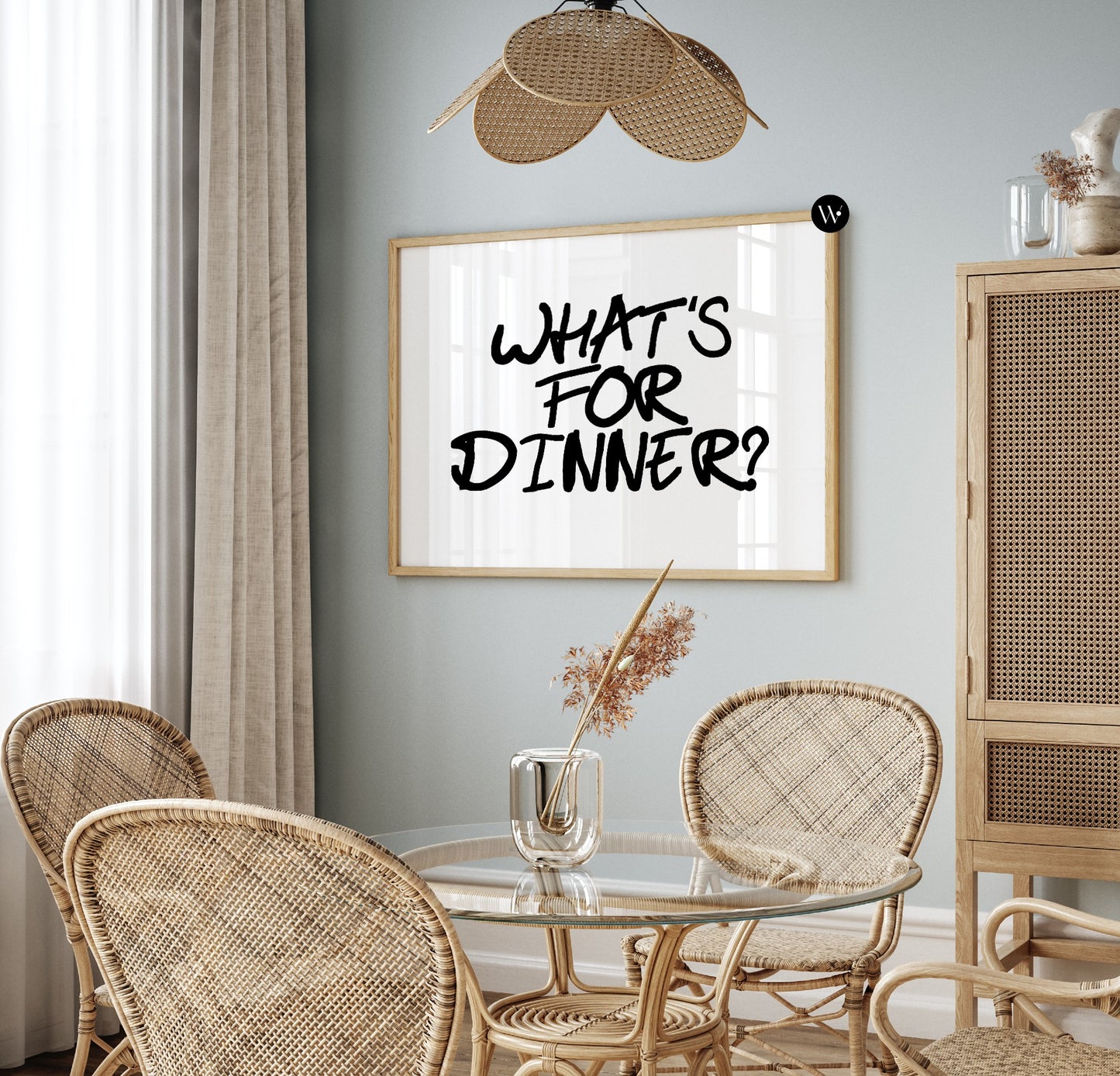 What's For Dinner Poster Print