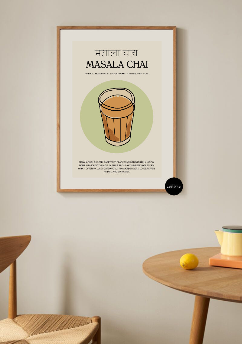 Masala Chai Poster Print
